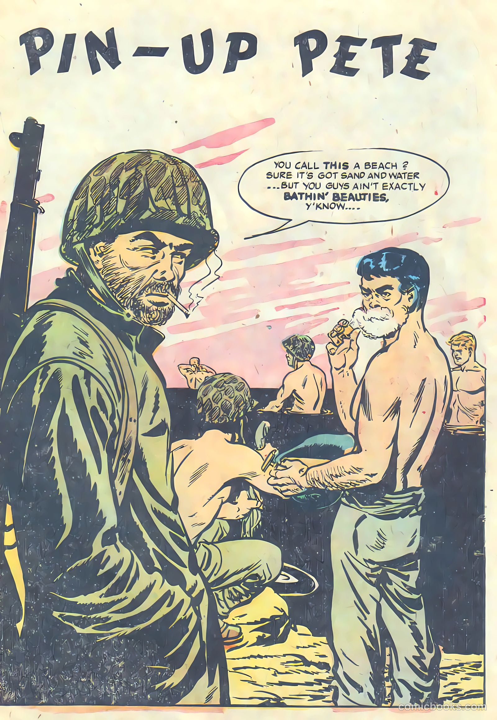 Monty Hall of the U.S. Marines #9 (1952) — page 31