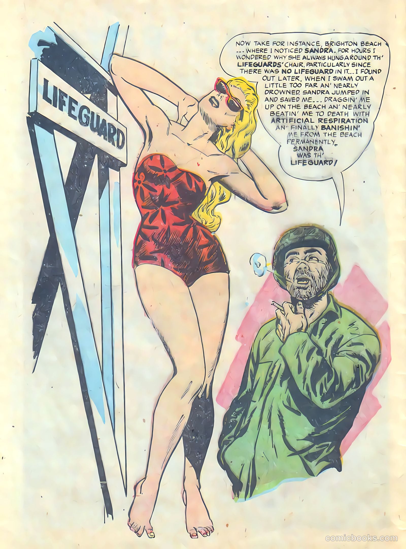 Monty Hall of the U.S. Marines #9 (1952) — page 32