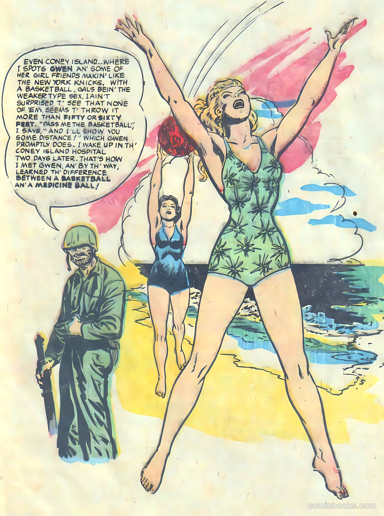 Monty Hall of the U.S. Marines #9 (1952) — page 33