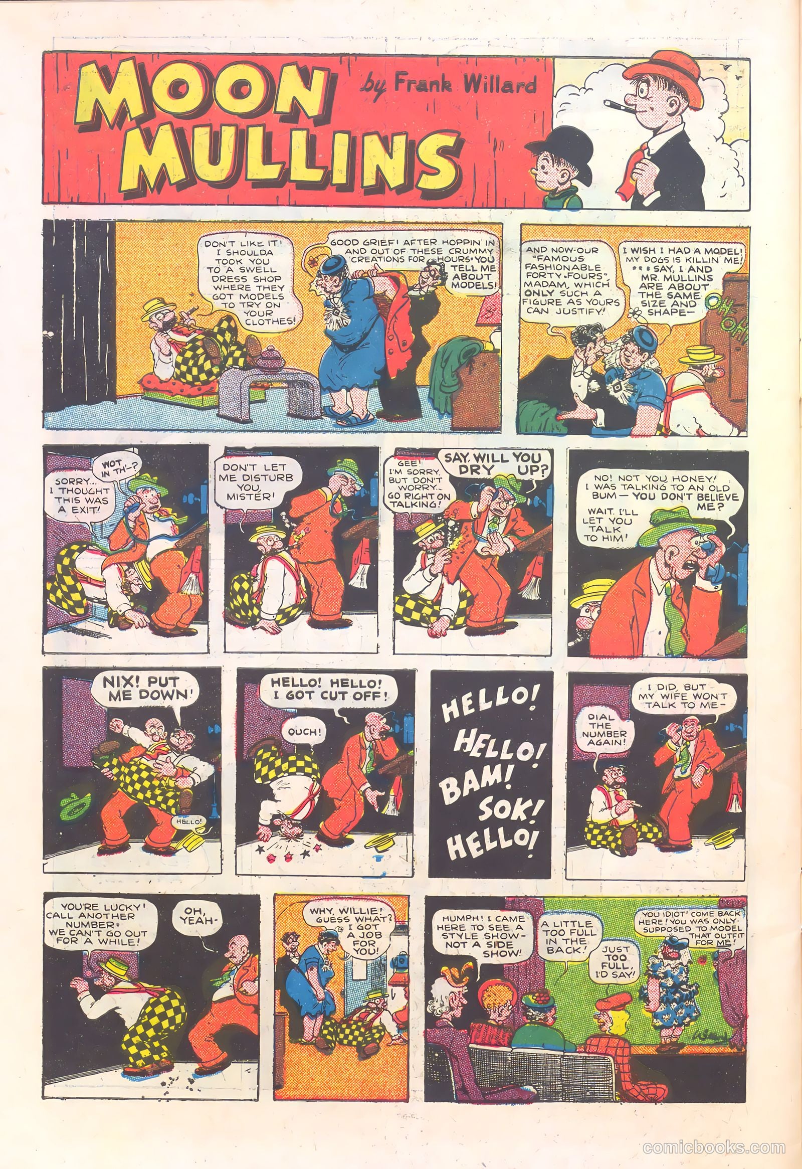 Moon Mullins #1 (1927) — page 44 of 52