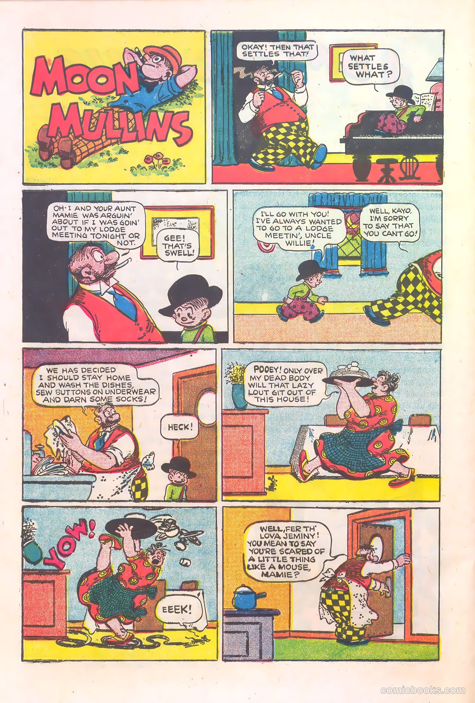 Moon Mullins #1 (1947) — page 40 of 52