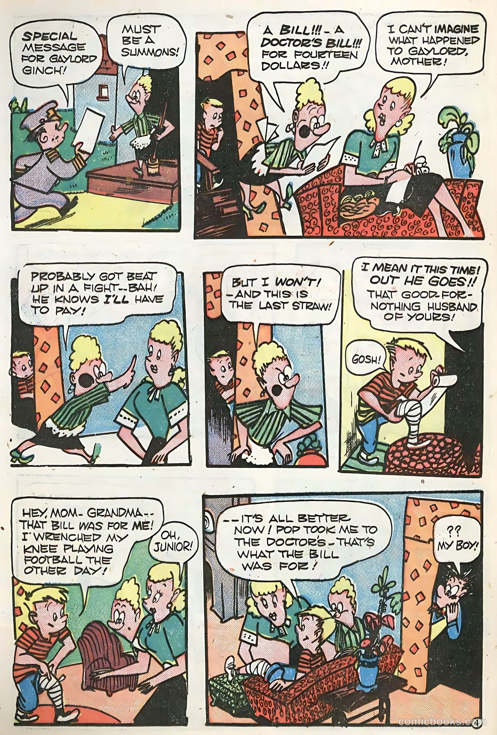 Moon Mullins #2 (1948) — page 28 of 52