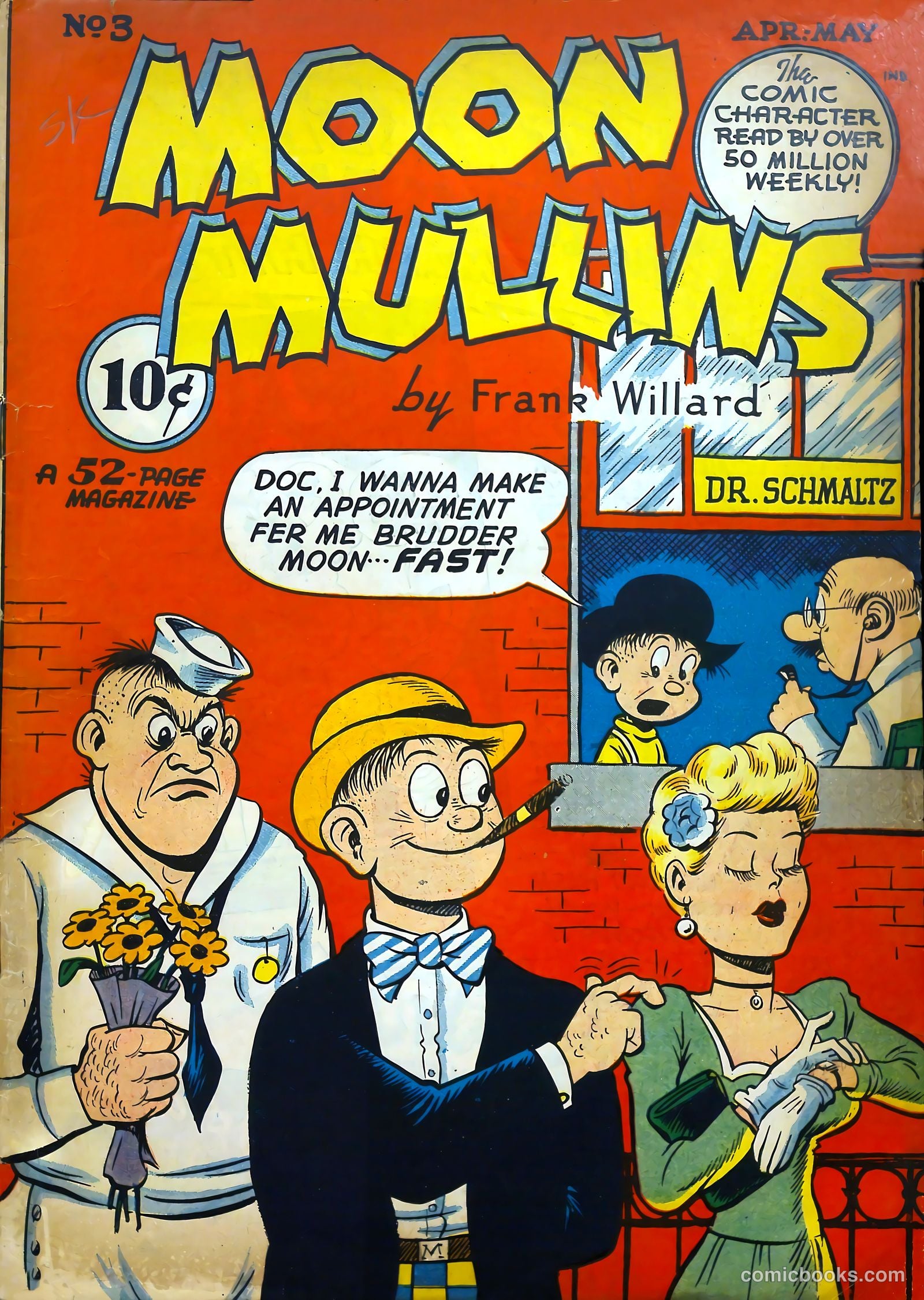 Moon Mullins #3 cover