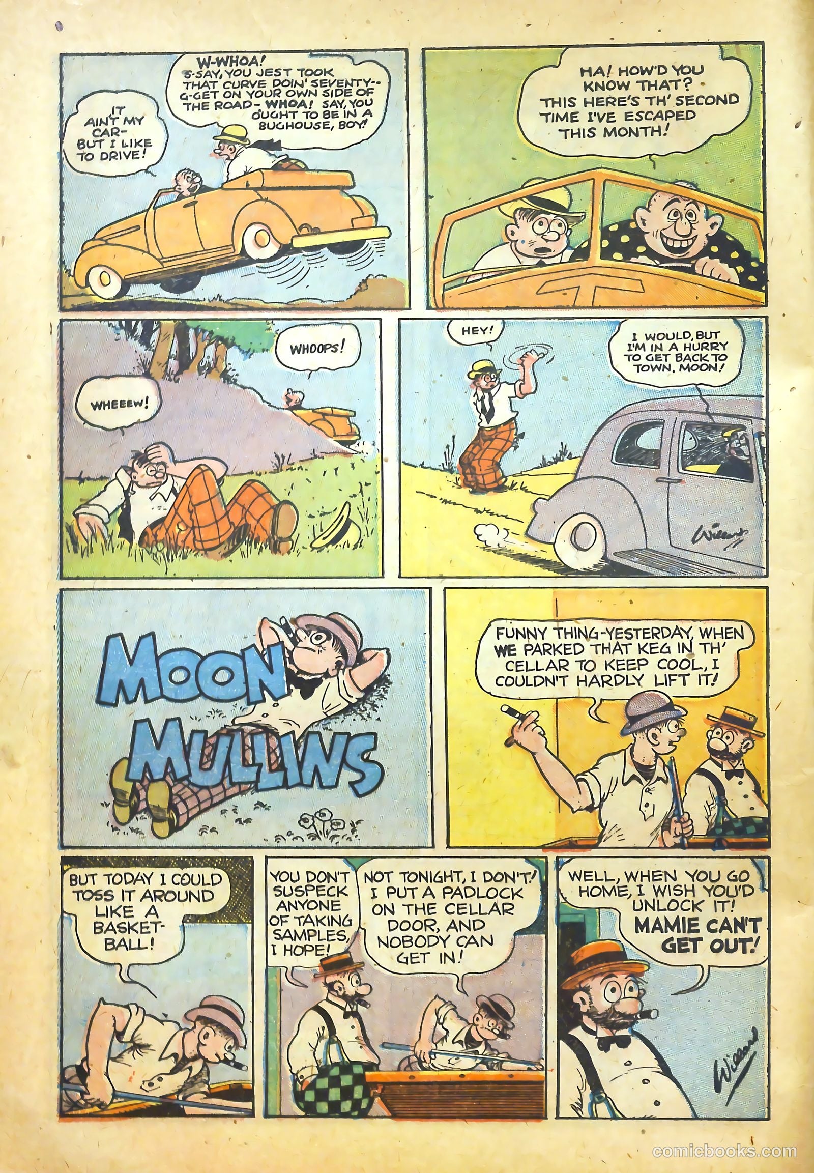 Moon Mullins #3 (1929) — page 6 of 52