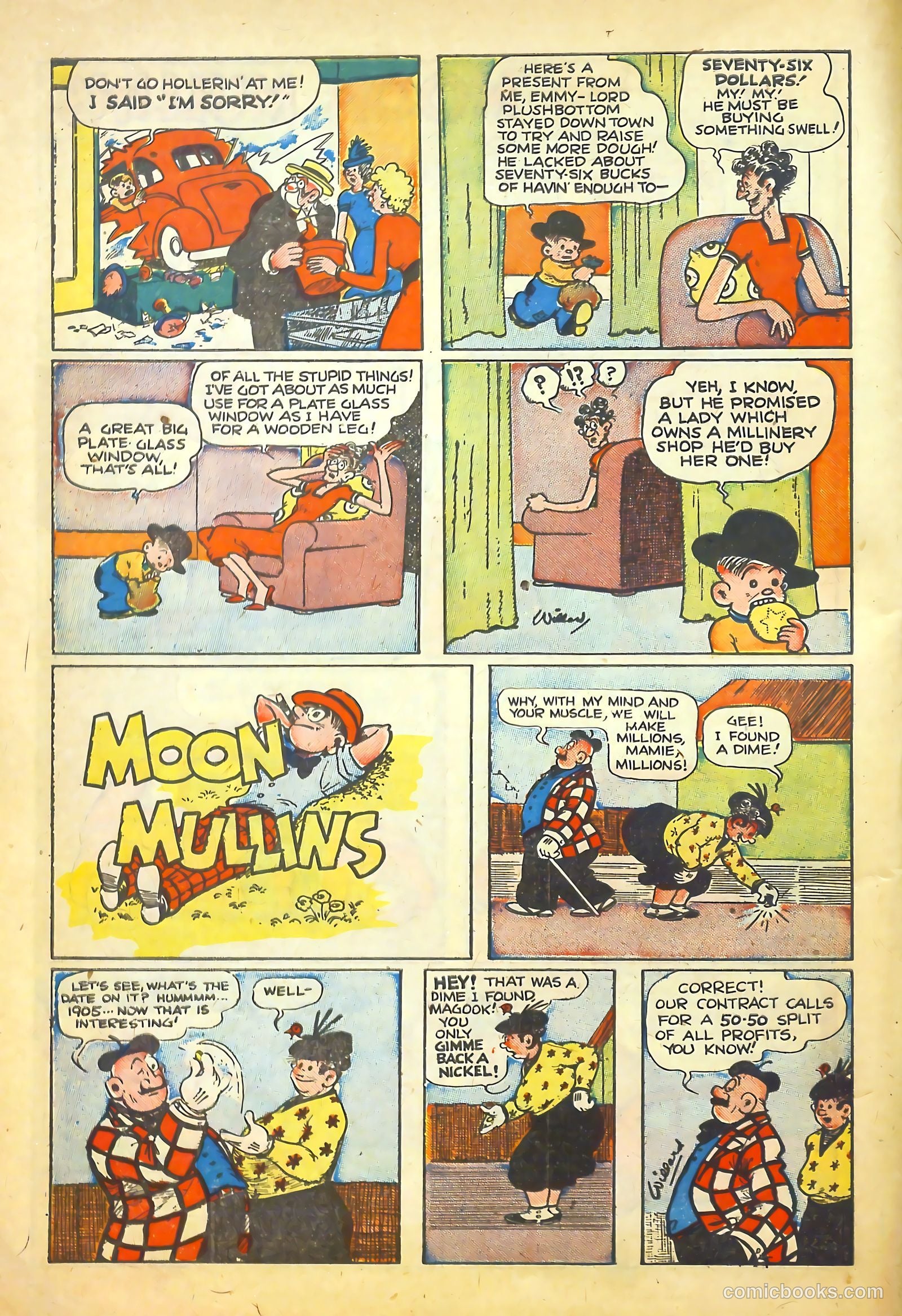 Moon Mullins #3 (1929) — page 14 of 52