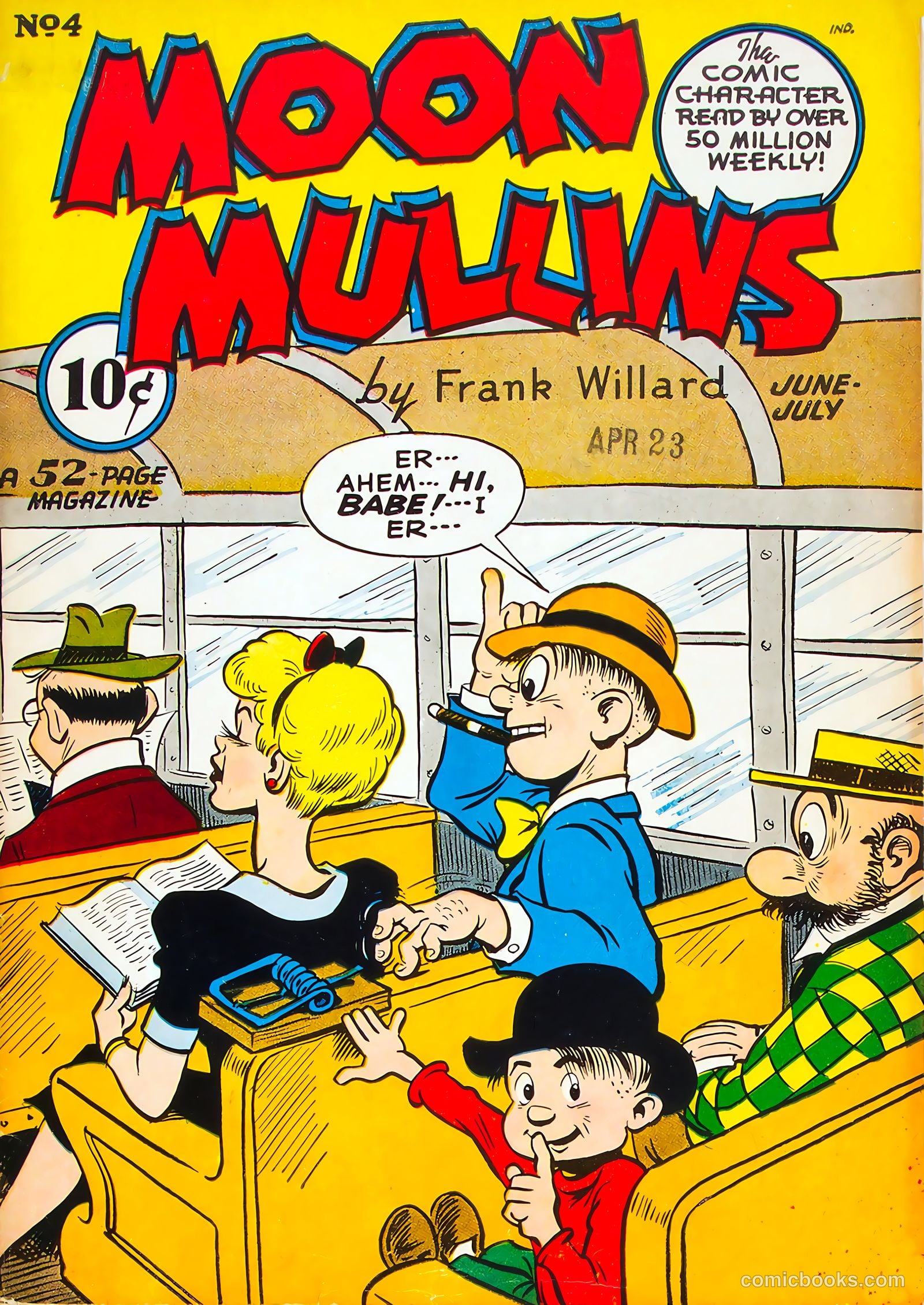 Moon Mullins #4 cover