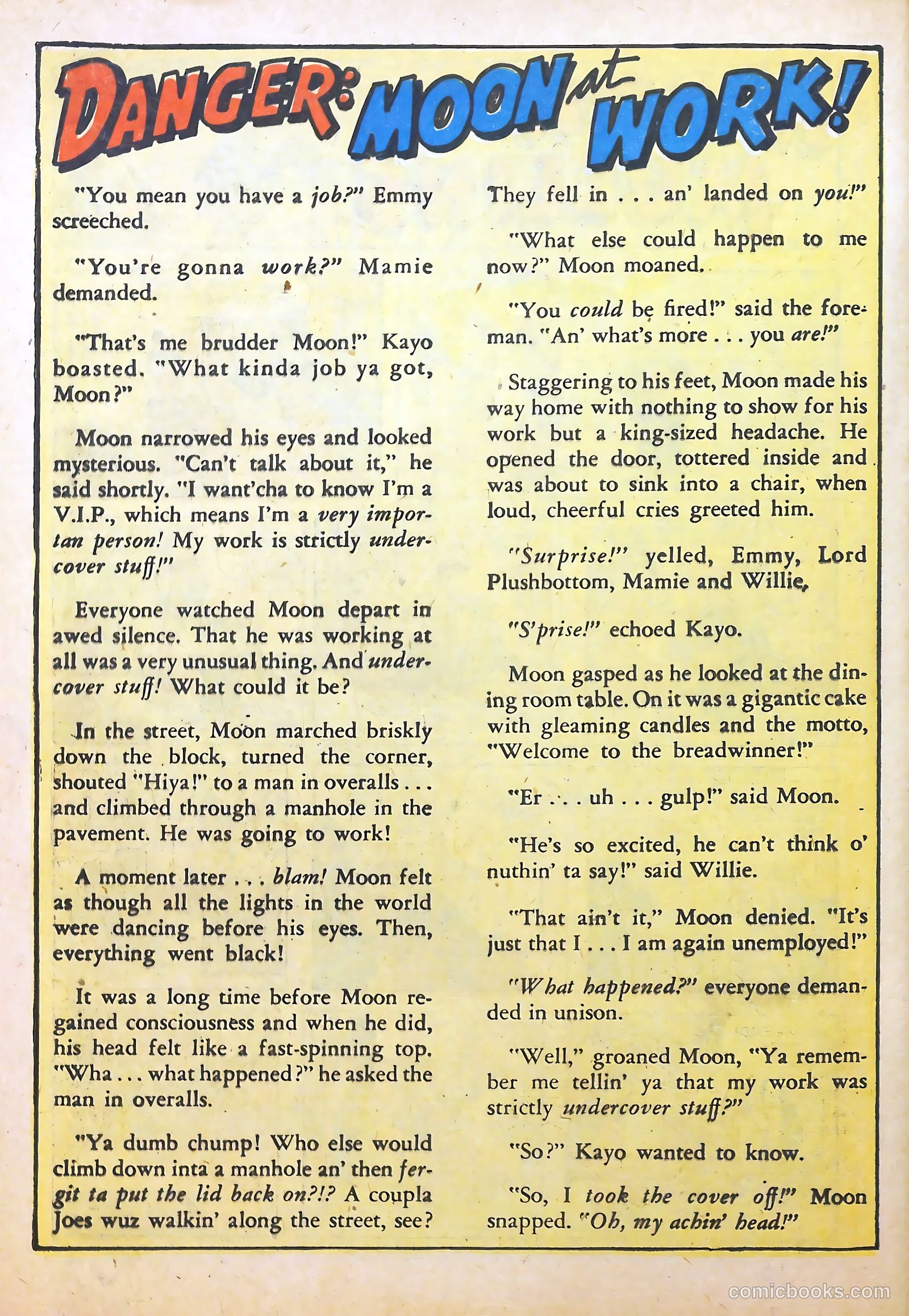 Moon Mullins #4 (1930) — page 40 of 52