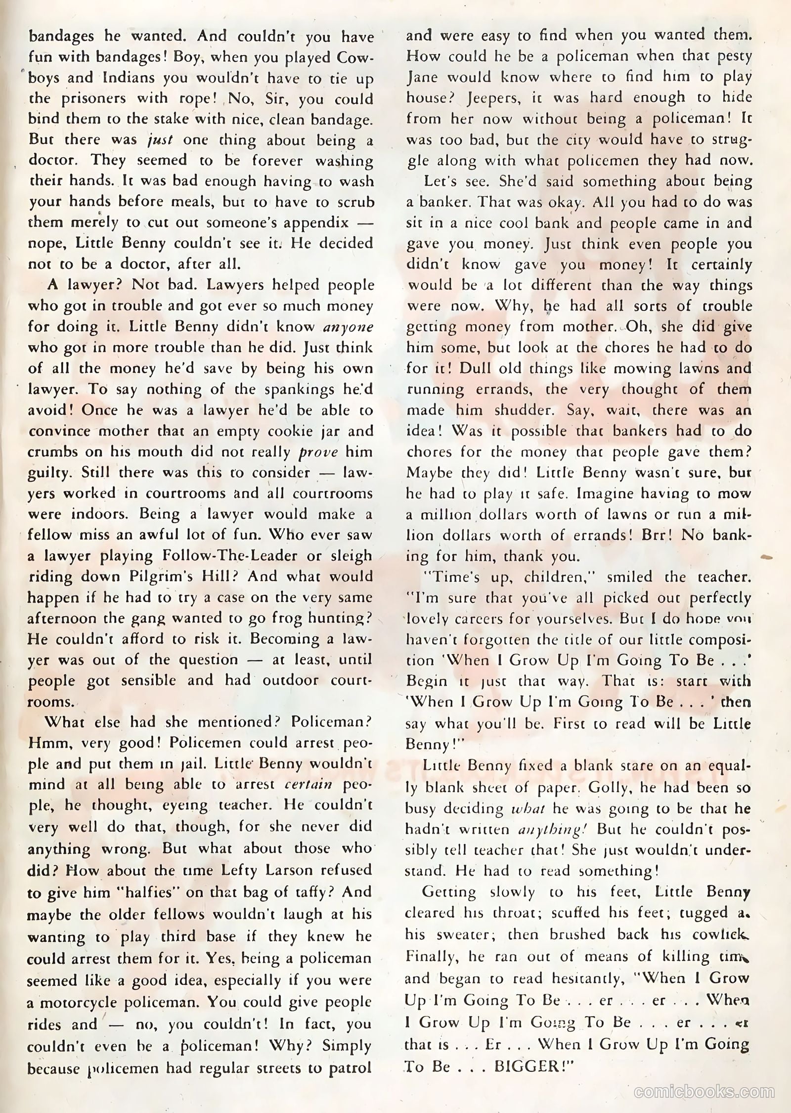 Moon Mullins #7 (1949) — page 33 of 36