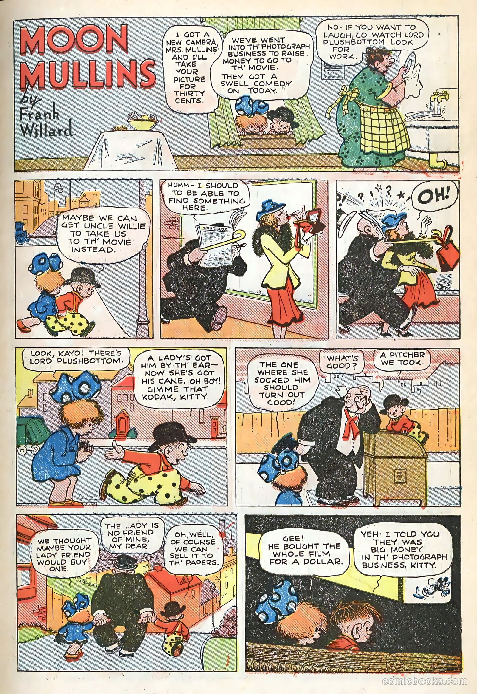 Moon Mullins #7 (1933) — page 3 of 36