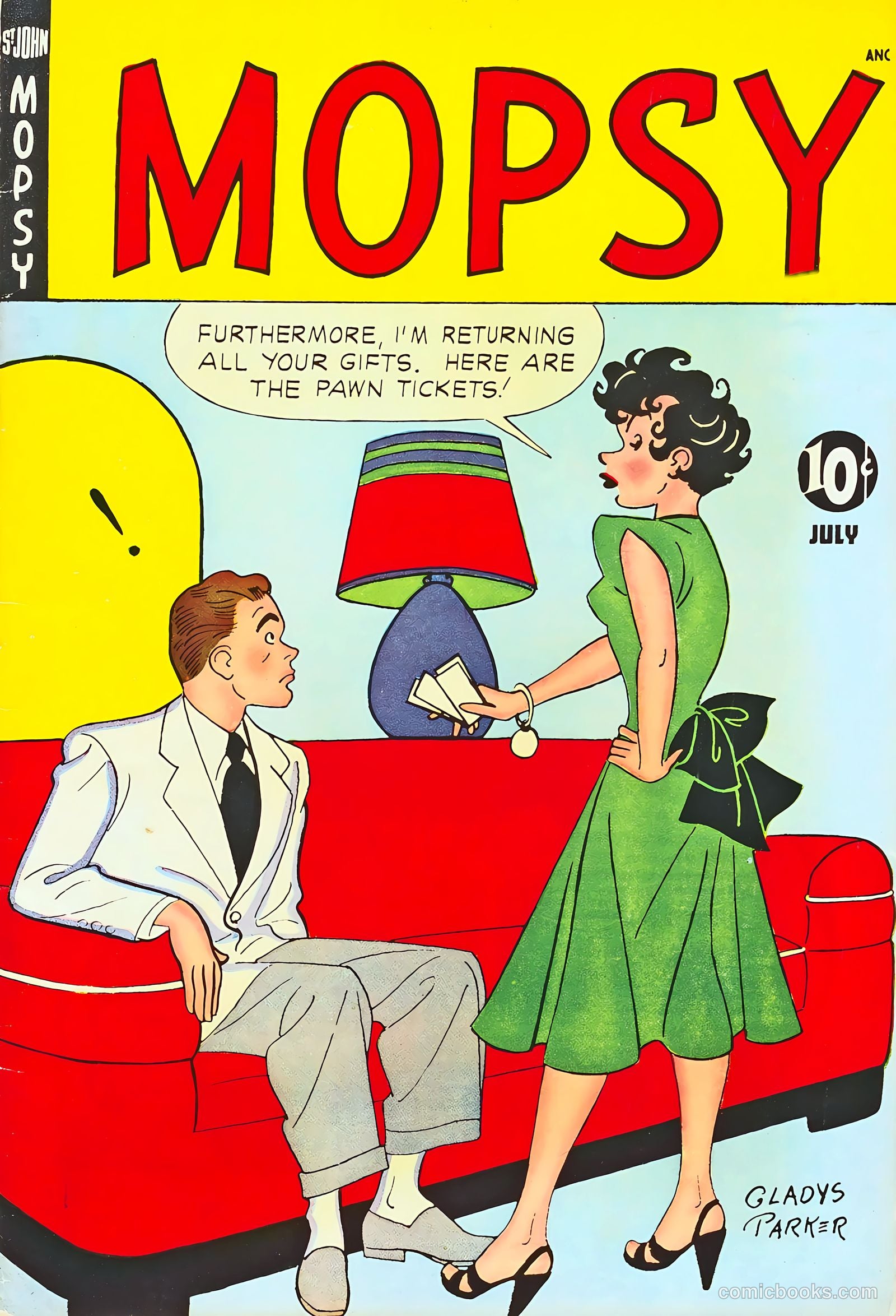 Mopsy #11 cover