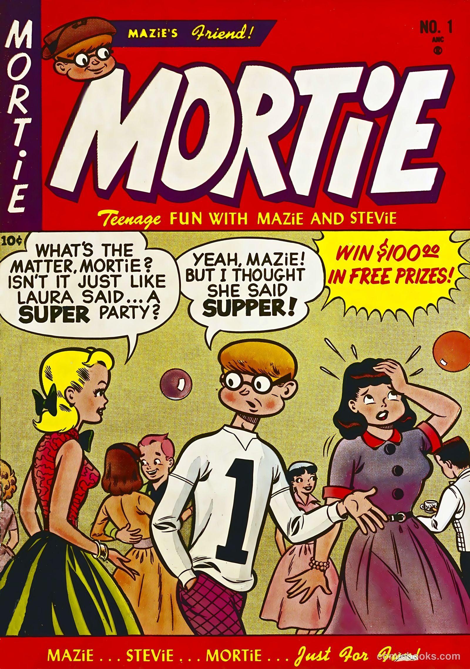 Mortie #1 cover