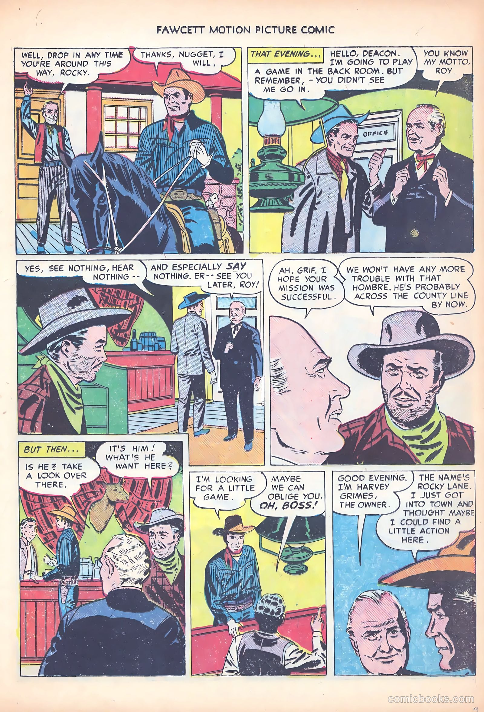 Motion Picture Comics #103 (1951) — page 13 of 36