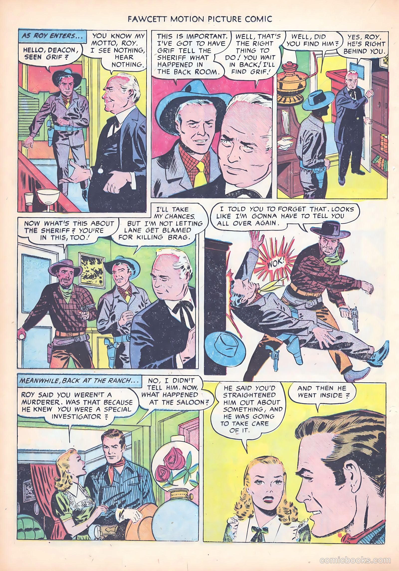 Motion Picture Comics #103 (1951) — page 20 of 36