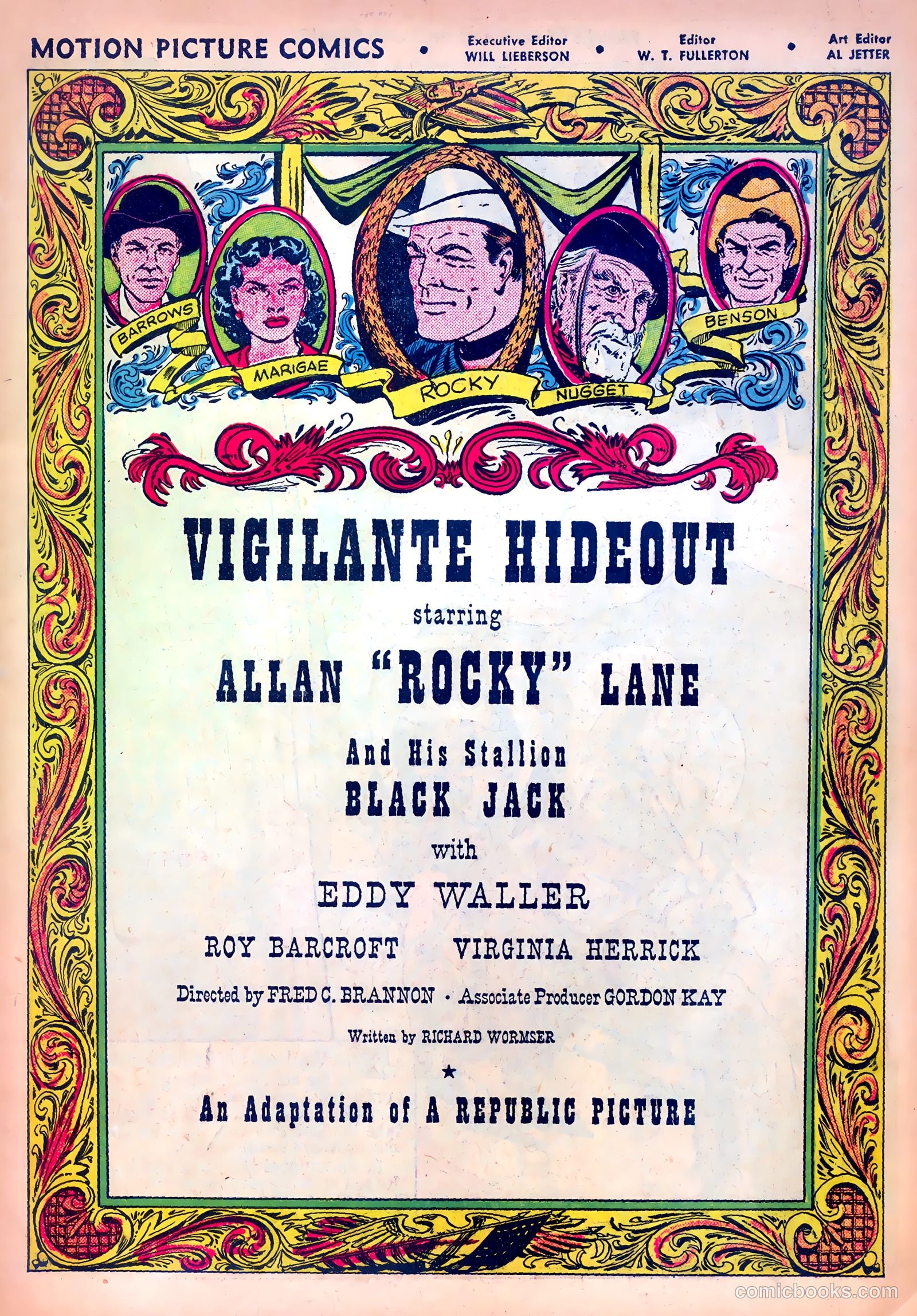 Motion Picture Comics #104 (1951) — page 3 of 36