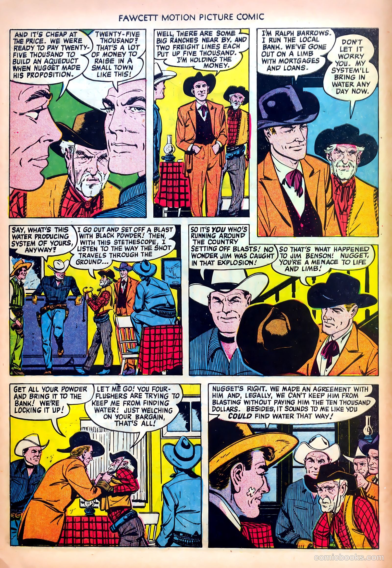 Motion Picture Comics #104 (1951) — page 8 of 36