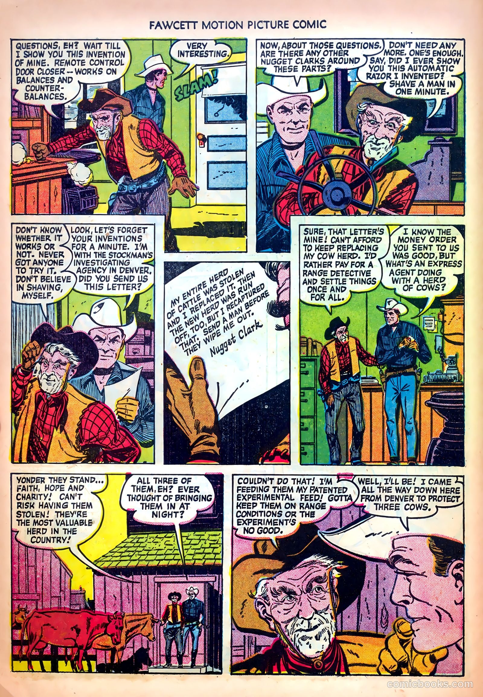 Motion Picture Comics #104 (1951) — page 10 of 36