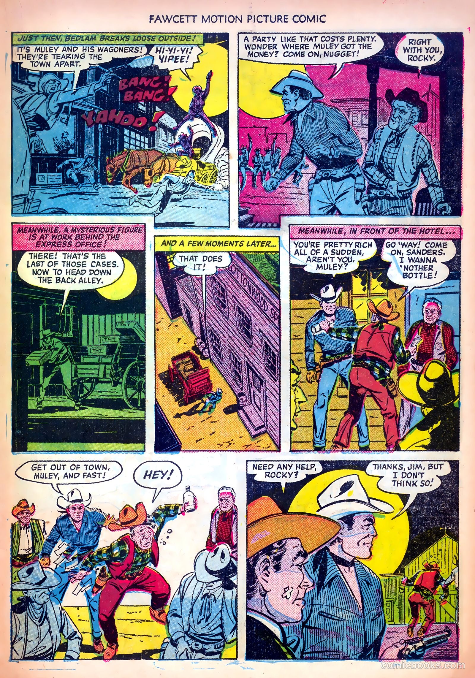 Motion Picture Comics #104 (1951) — page 19 of 36