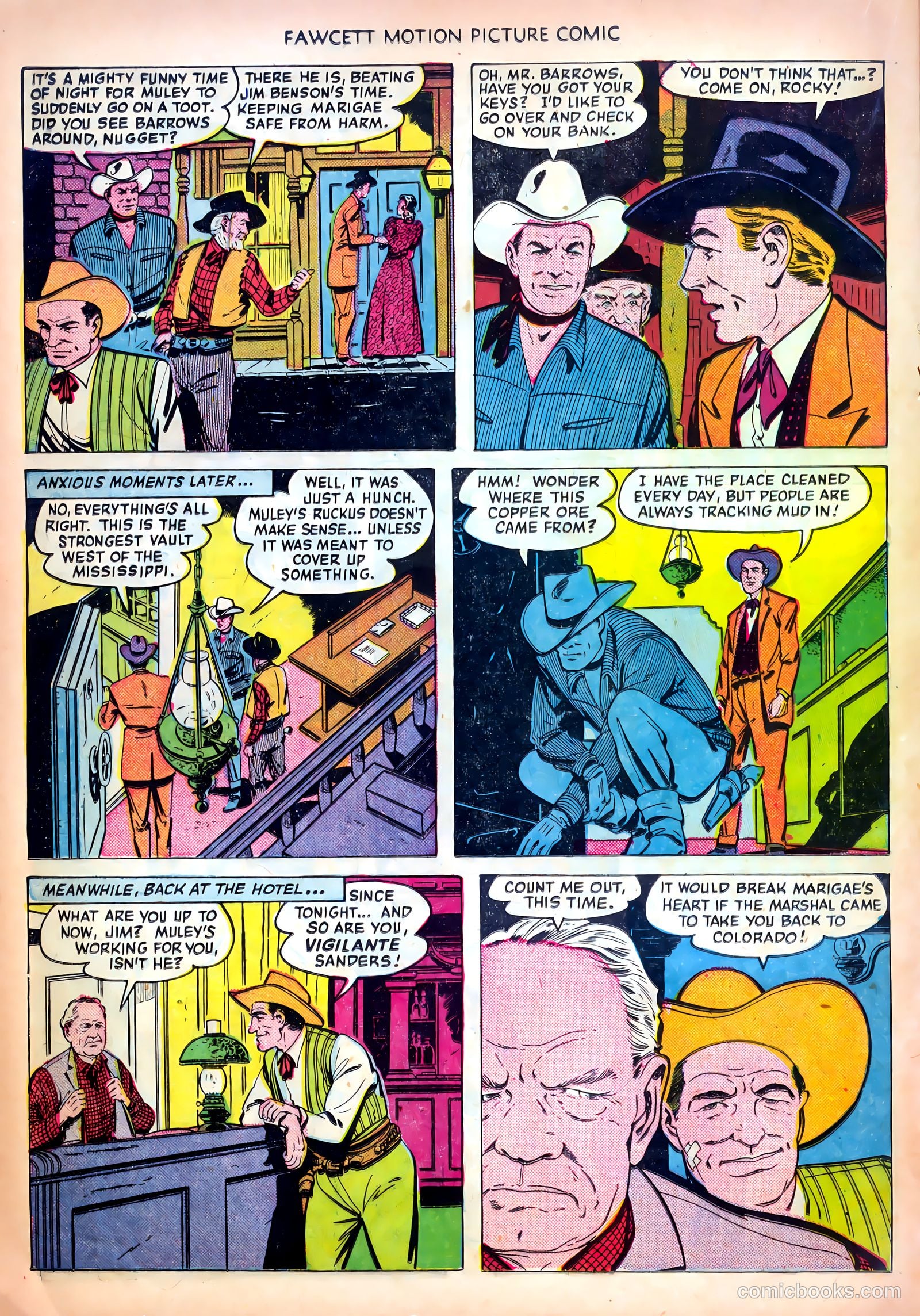 Motion Picture Comics #104 (1951) — page 20 of 36