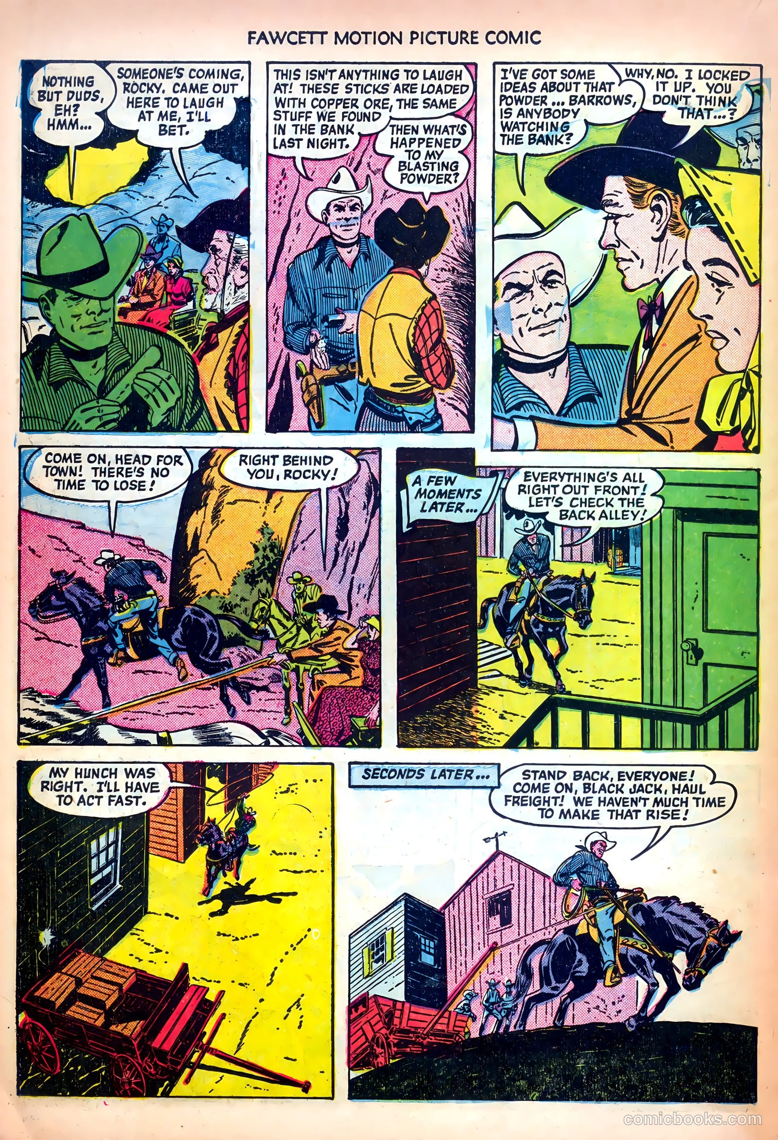 Motion Picture Comics #104 (1951) — page 22 of 36