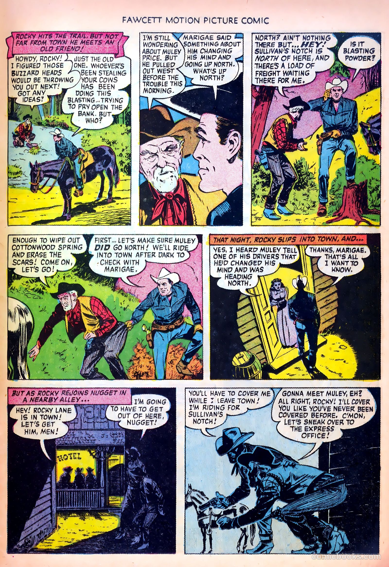 Motion Picture Comics #104 (1951) — page 25 of 36
