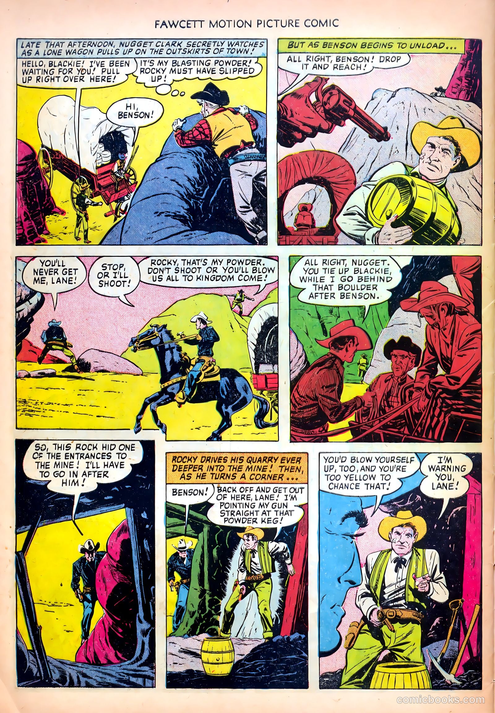 Motion Picture Comics #104 (1951) — page 32 of 36