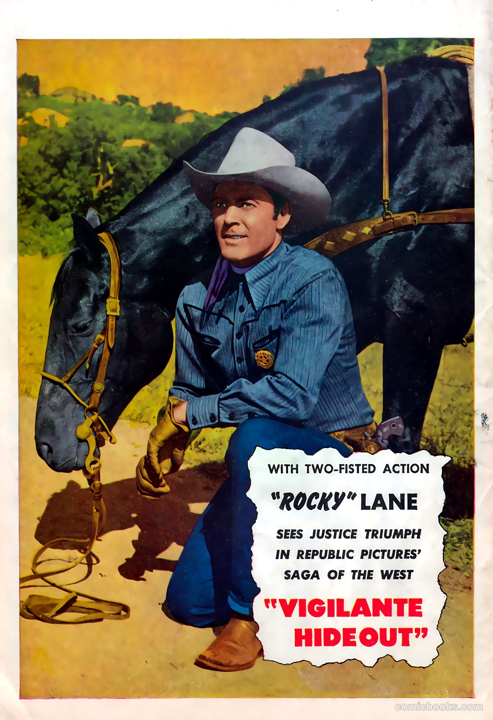 Motion Picture Comics #104 (1951) — page 36 of 36