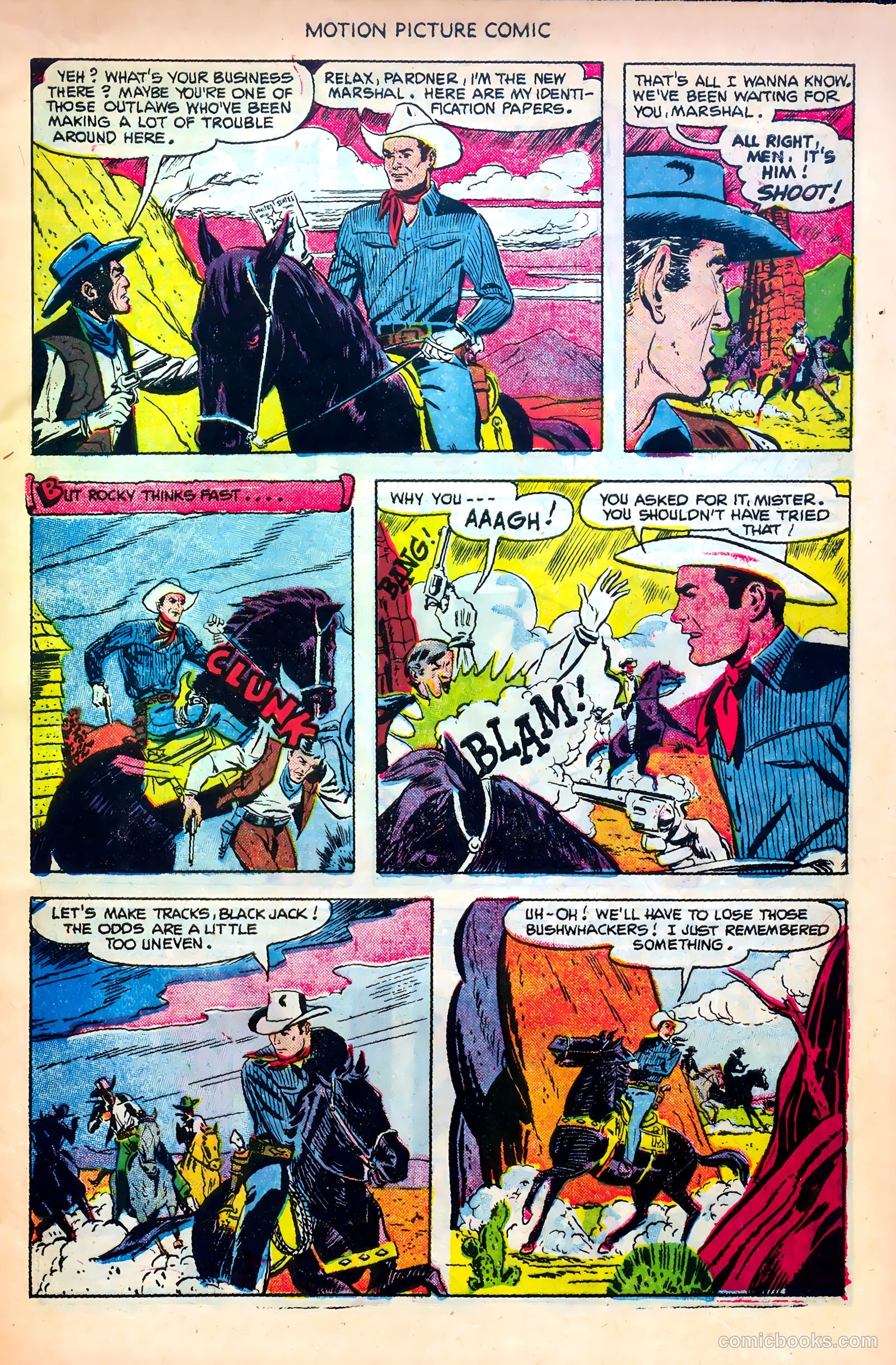 Motion Picture Comics #107 (1951) — page 9 of 36