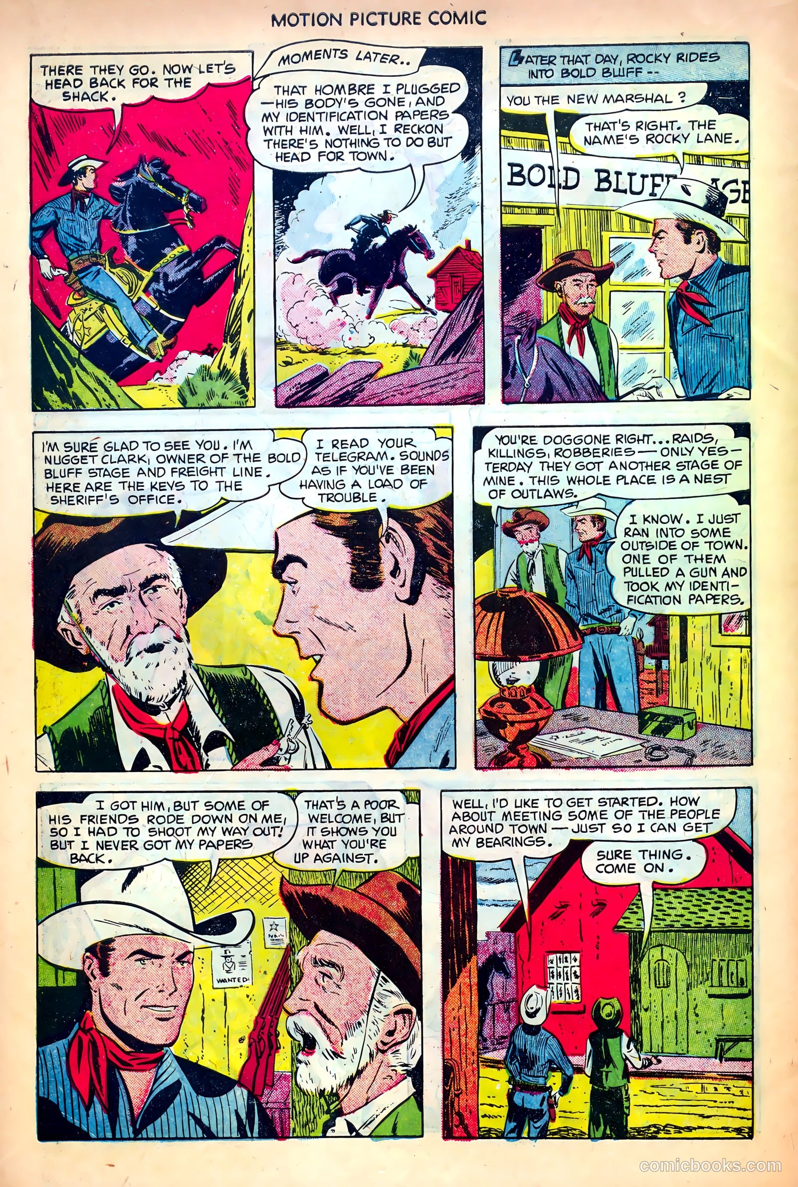 Motion Picture Comics #107 (1951) — page 10 of 36