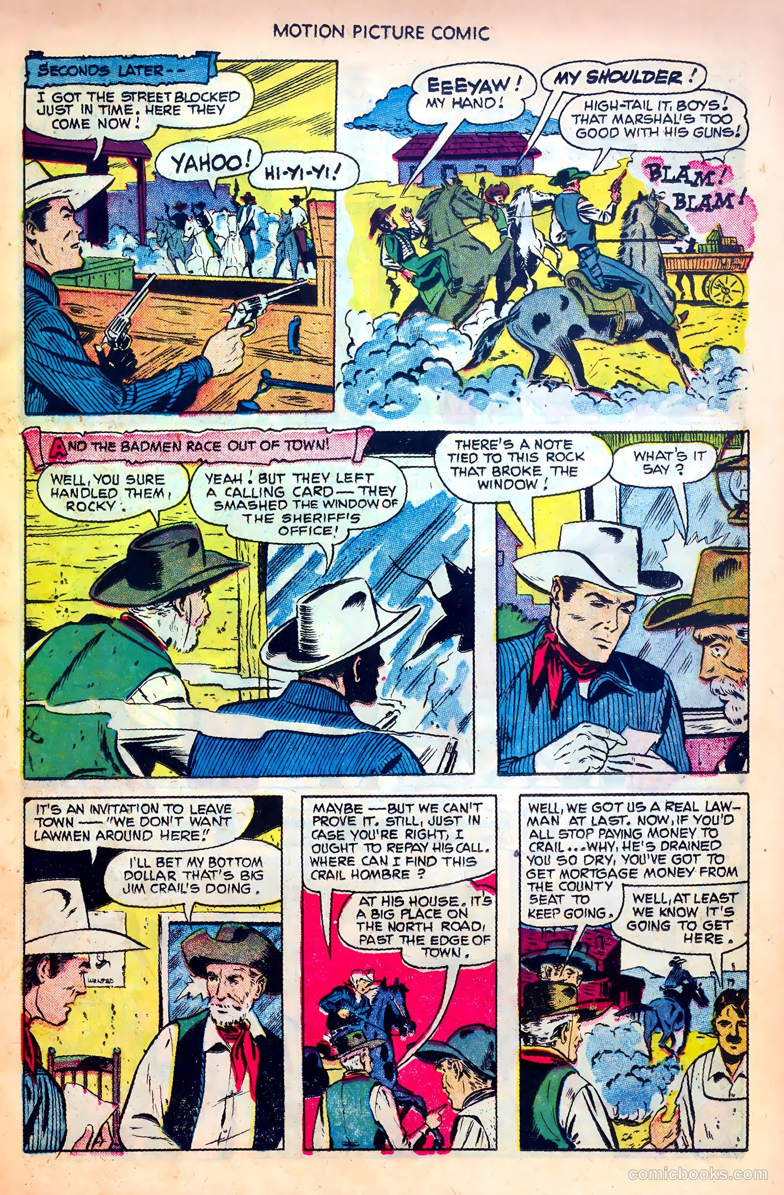 Motion Picture Comics #107 (1951) — page 13 of 36