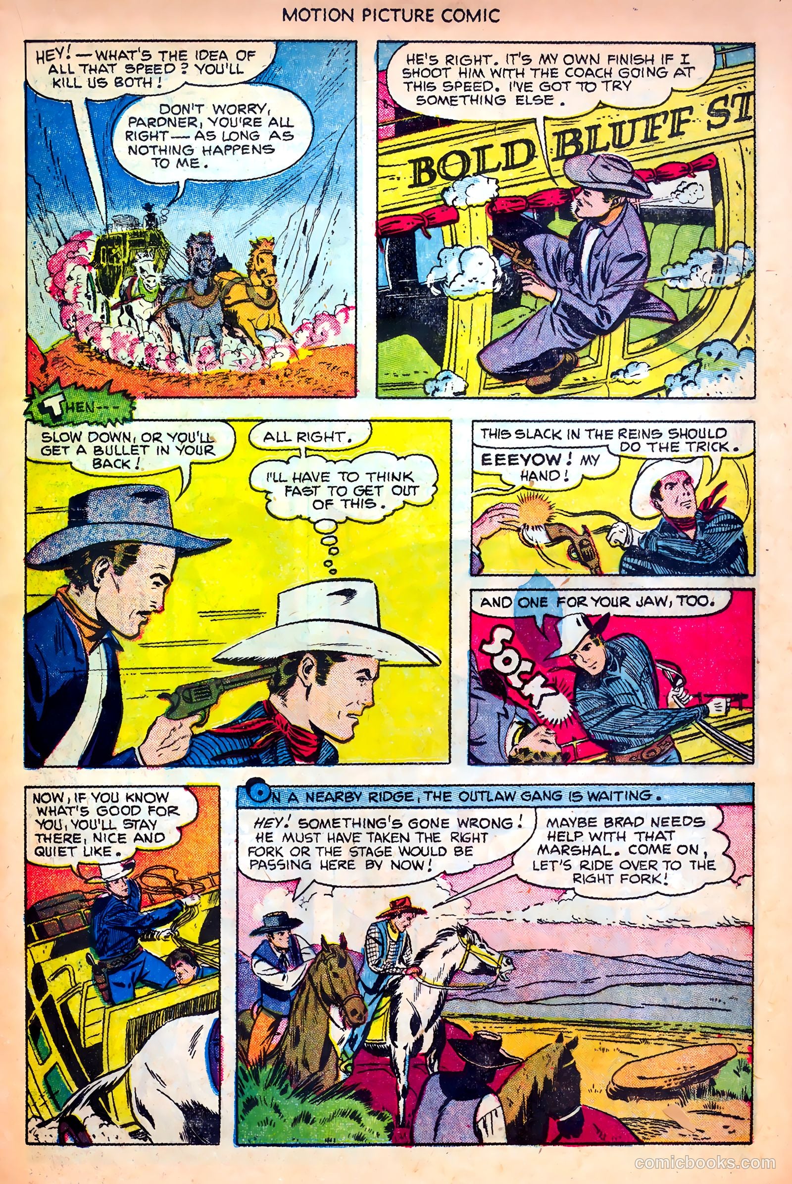 Motion Picture Comics #107 (1951) — page 21 of 36