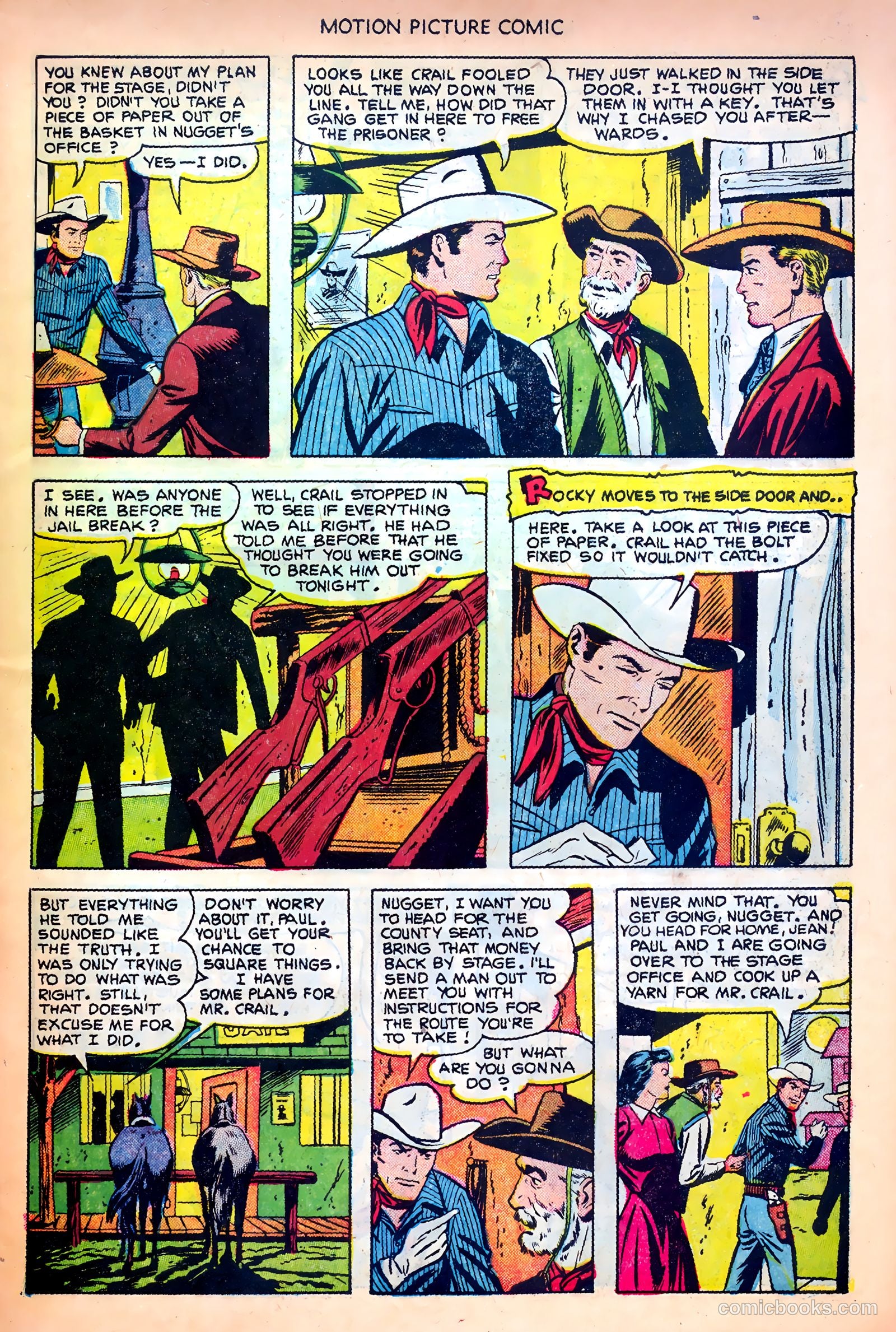 Motion Picture Comics #107 (1951) — page 27 of 36