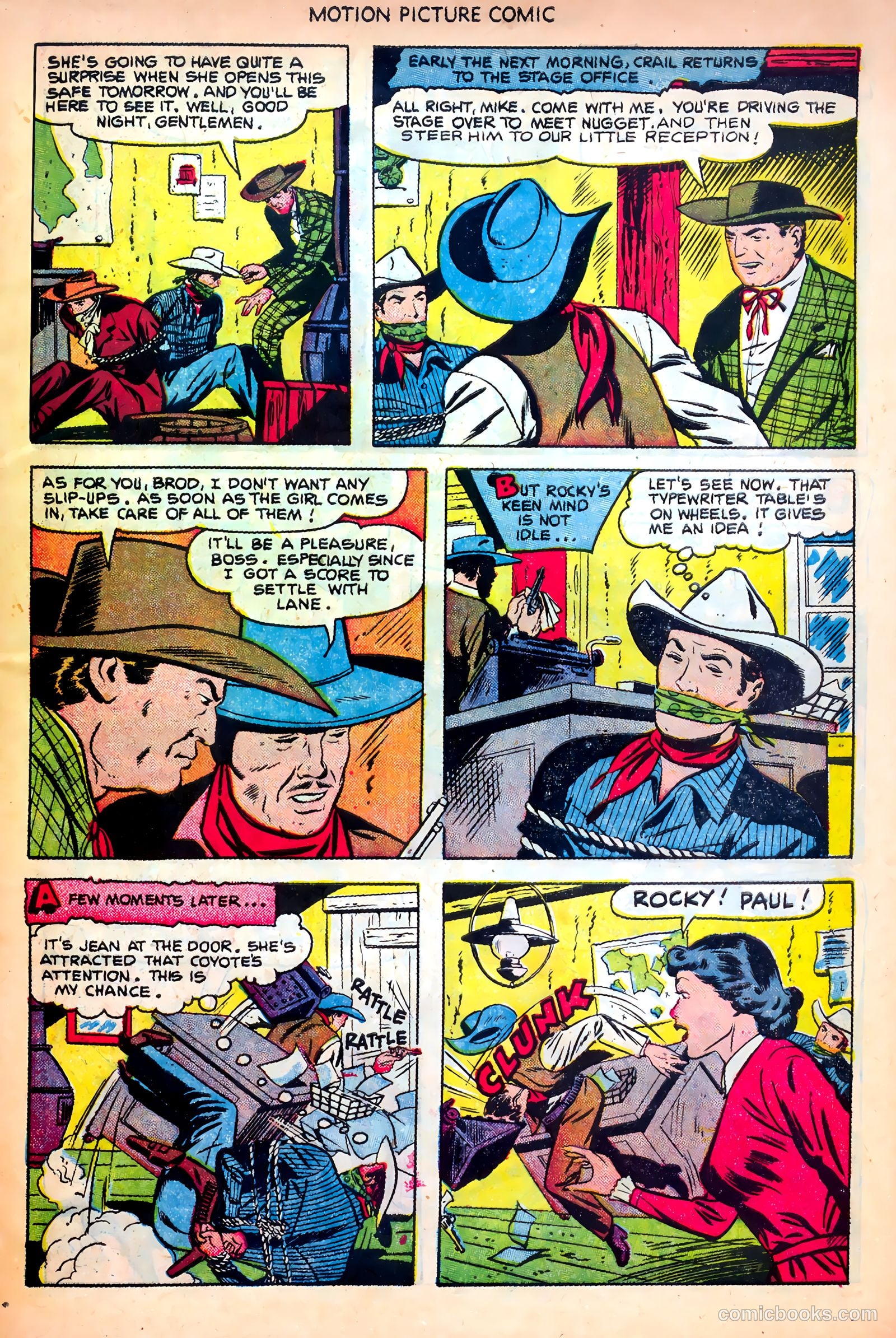 Motion Picture Comics #107 (1951) — page 29 of 36