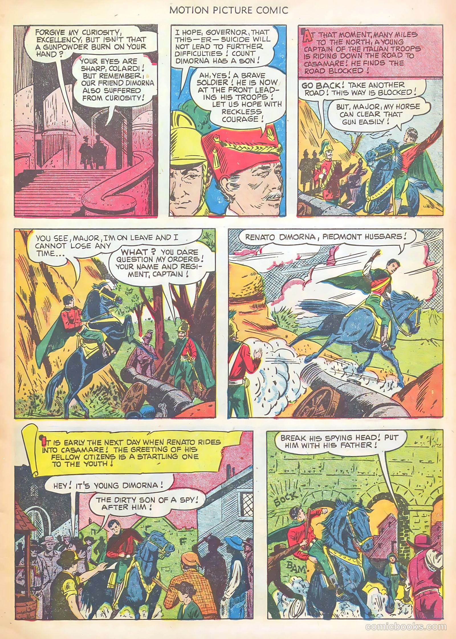 Motion Picture Comics #108 (1952) — page 7 of 36