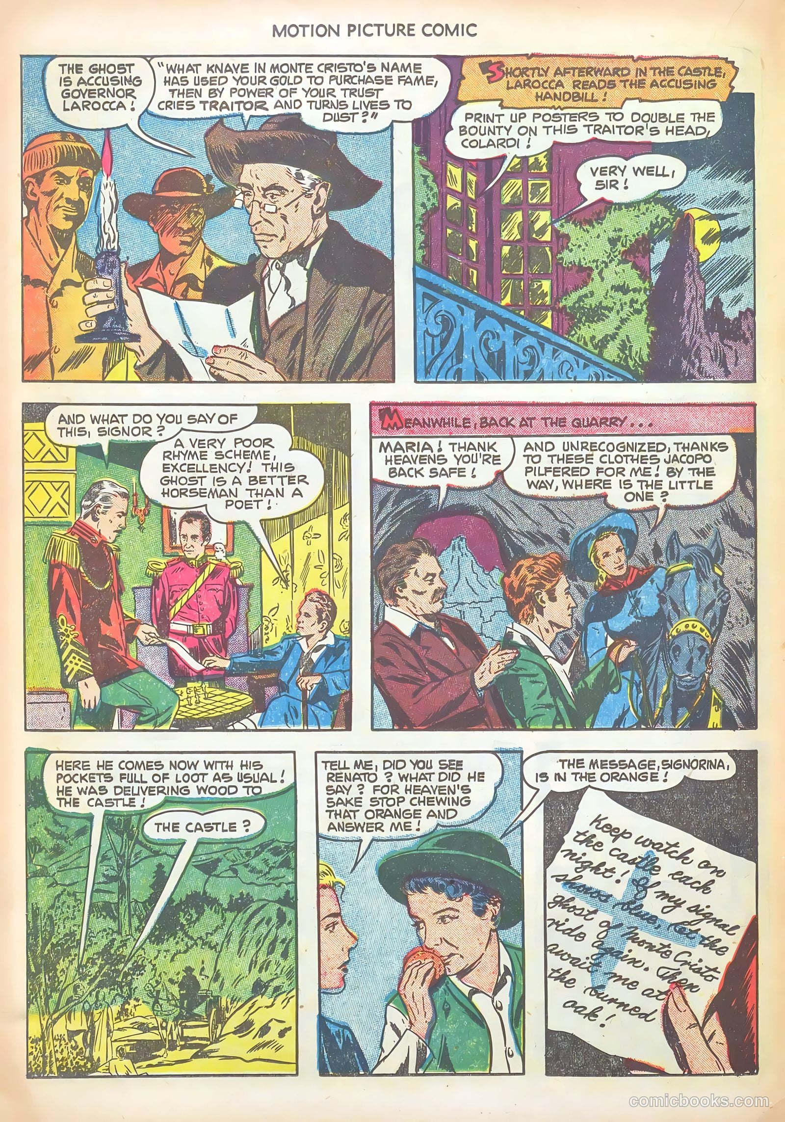 Motion Picture Comics #108 (1952) — page 18 of 36