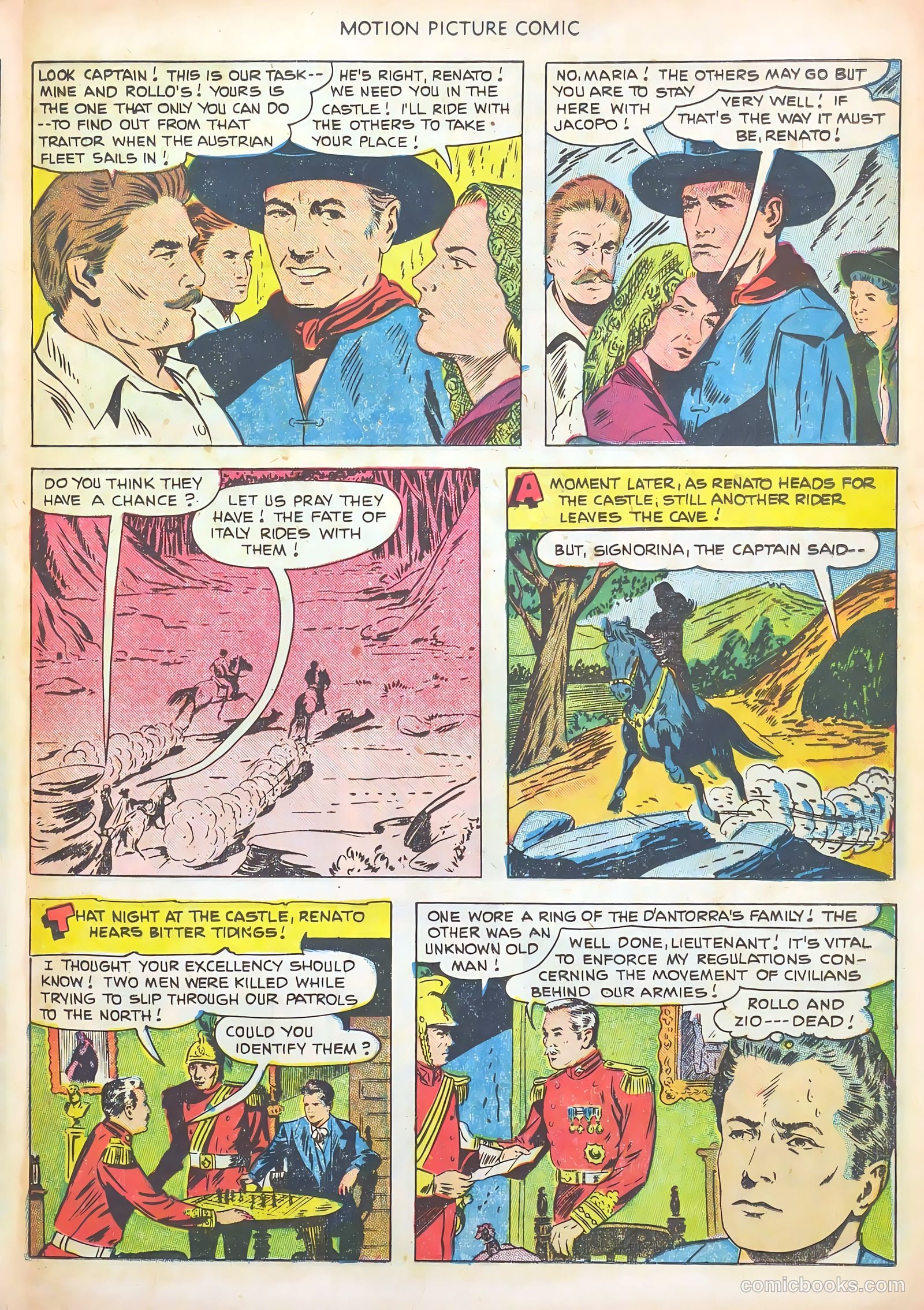 Motion Picture Comics #108 (1952) — page 25 of 36