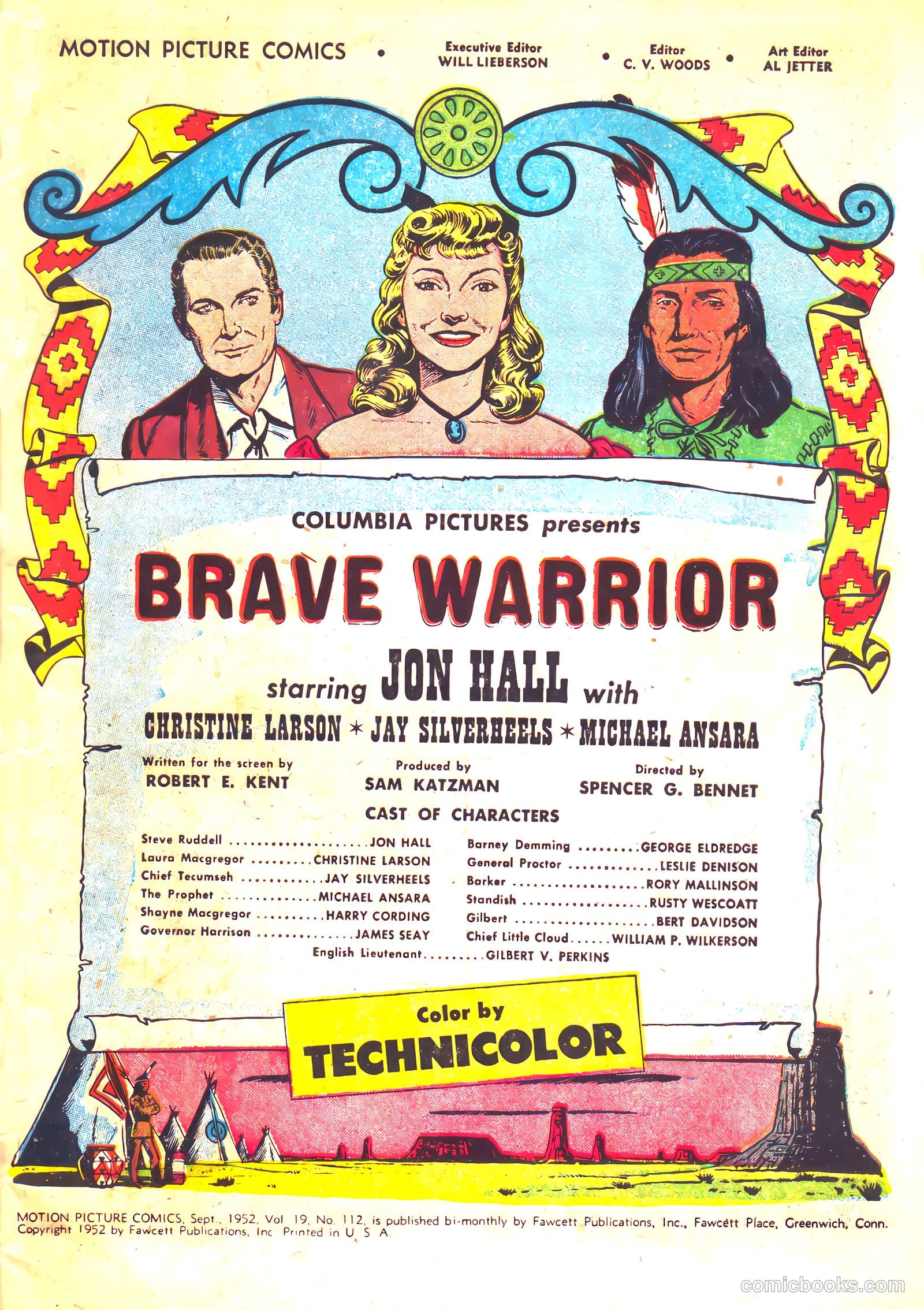 Motion Picture Comics #112 (1952) — page 3 of 36