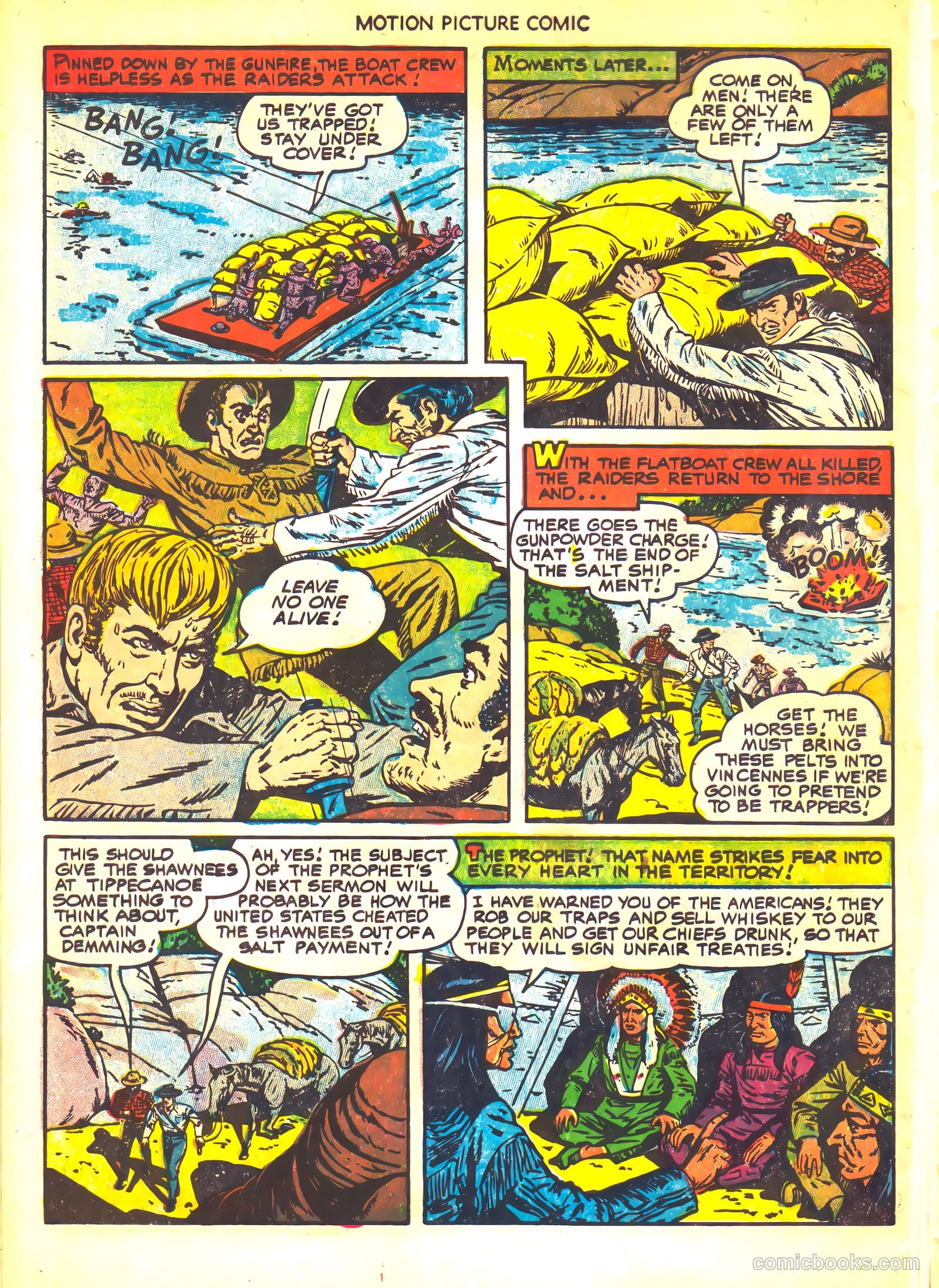 Motion Picture Comics #112 (1952) — page 6 of 36