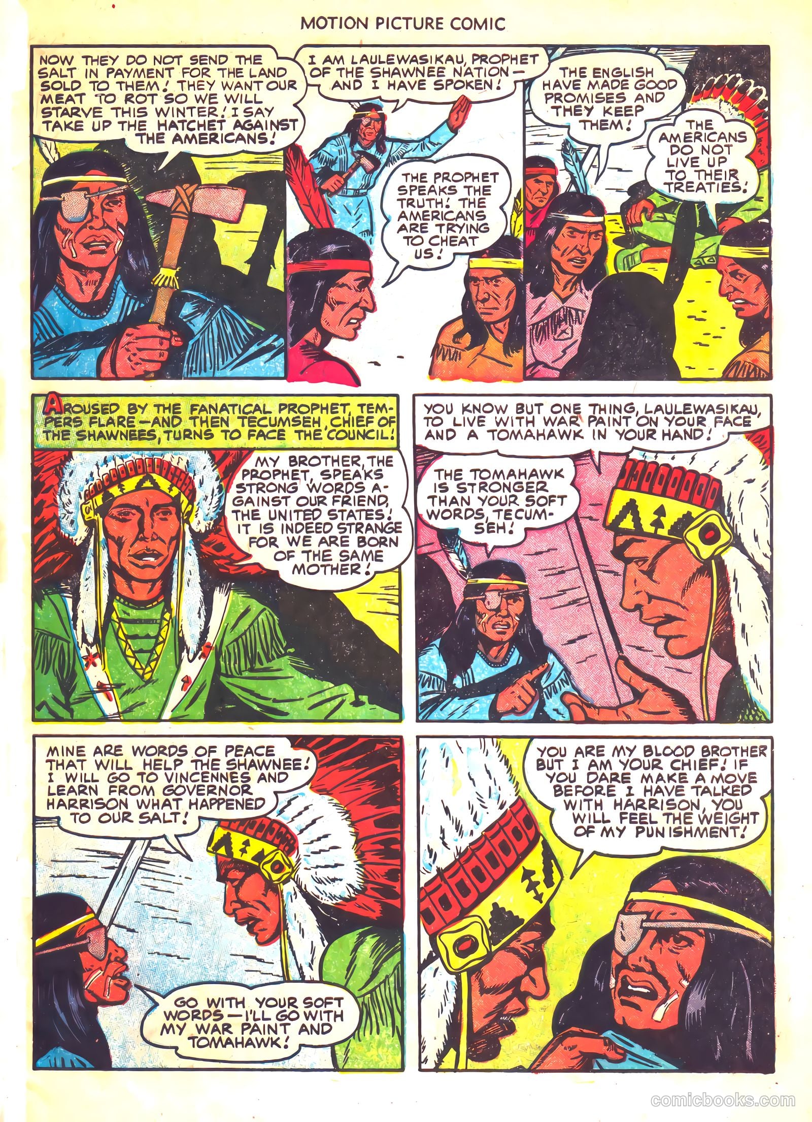 Motion Picture Comics #112 (1952) — page 7 of 36