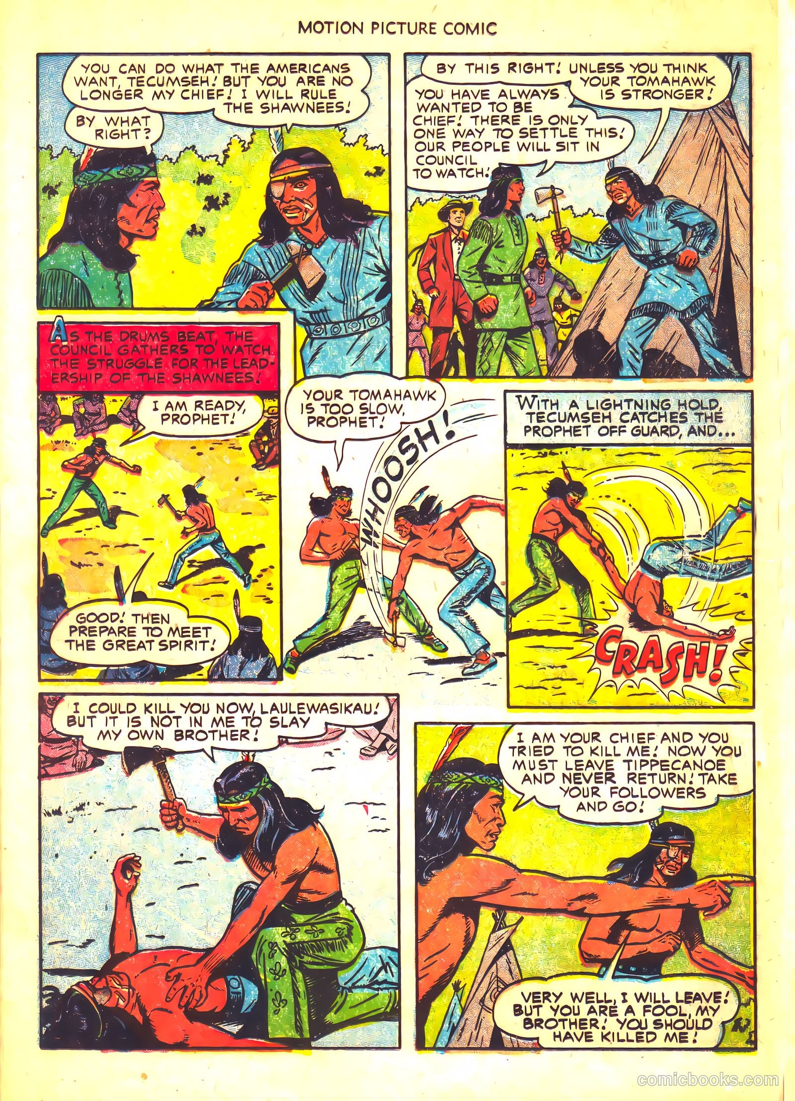 Motion Picture Comics #112 (1952) — page 16 of 36
