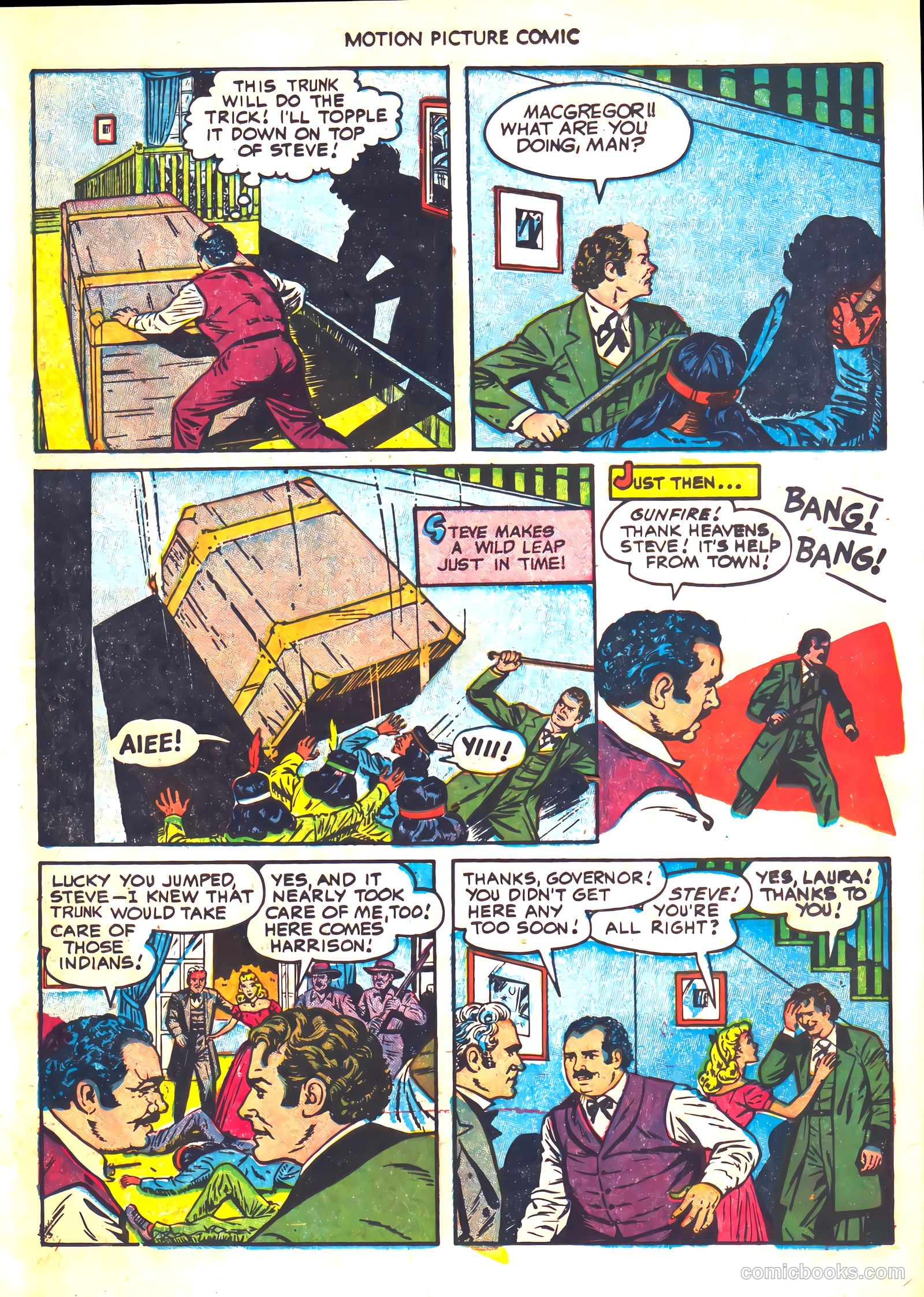 Motion Picture Comics #112 (1952) — page 23 of 36