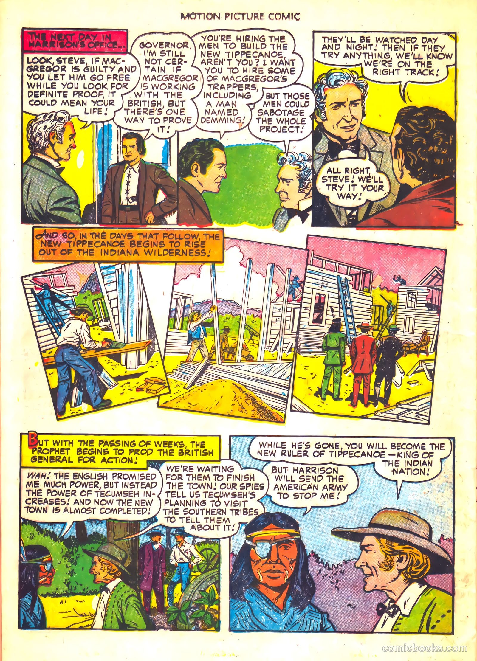 Motion Picture Comics #112 (1952) — page 24 of 36