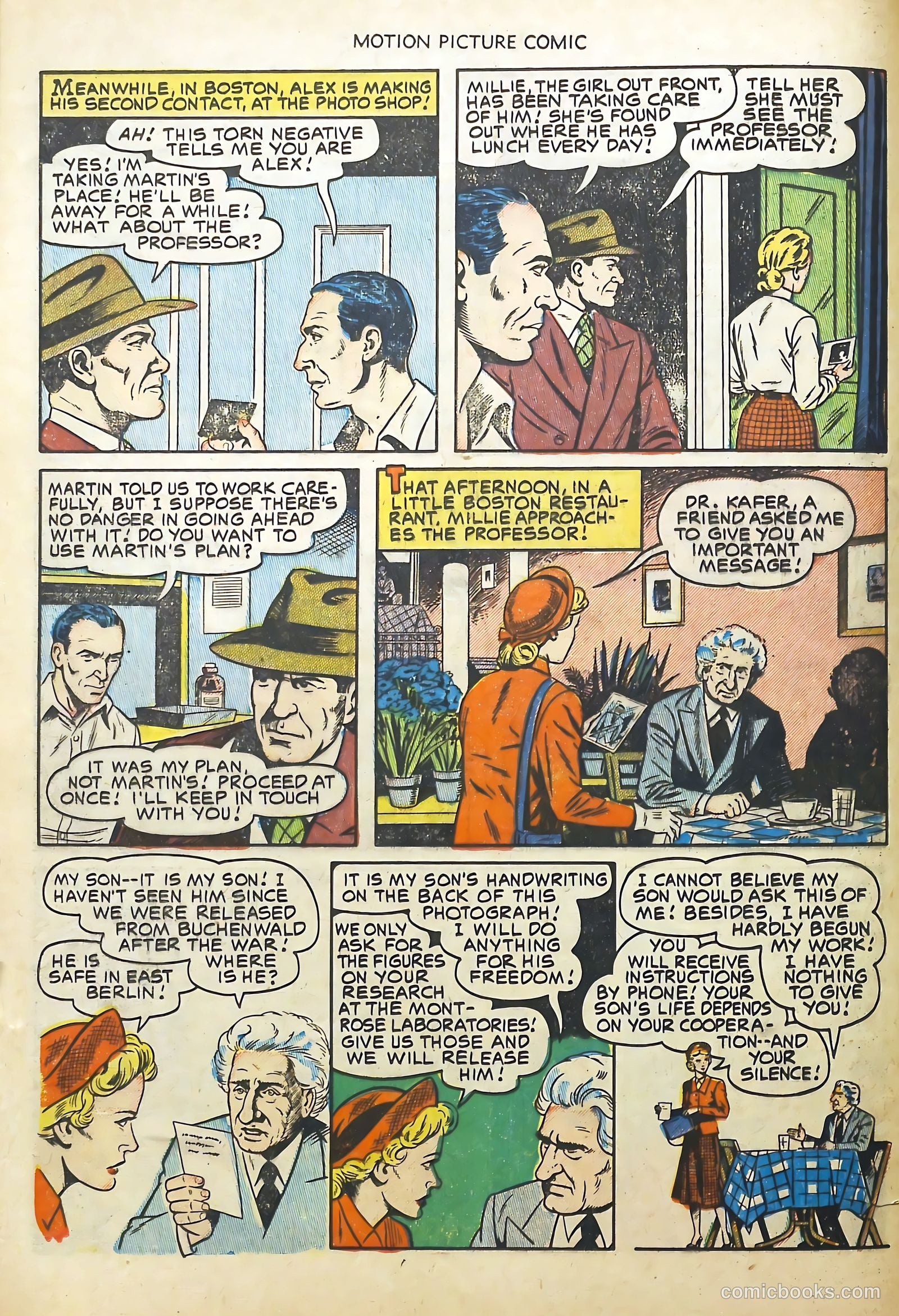 Motion Picture Comics #113 (1952) — page 12 of 36