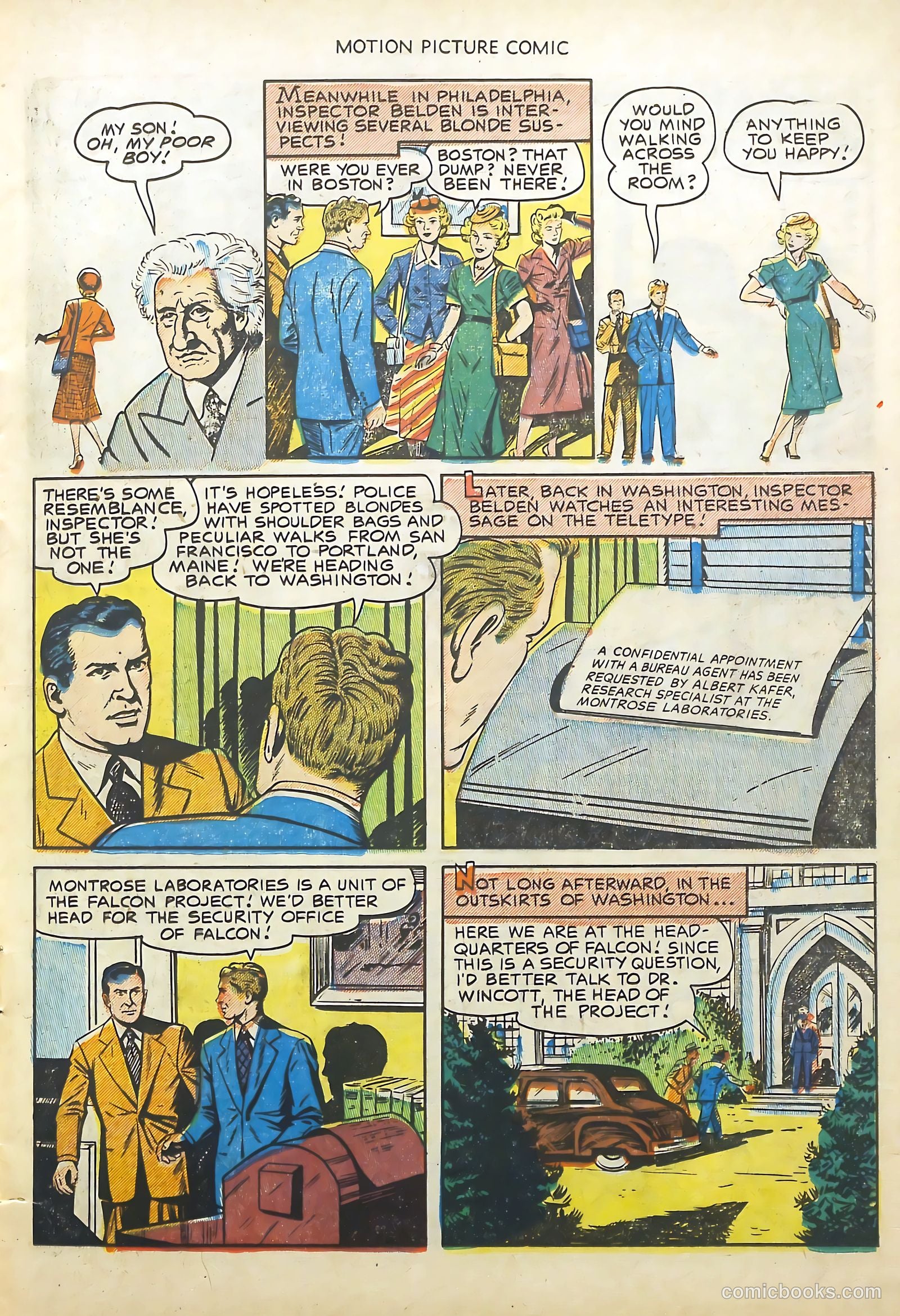 Motion Picture Comics #113 (1952) — page 13 of 36