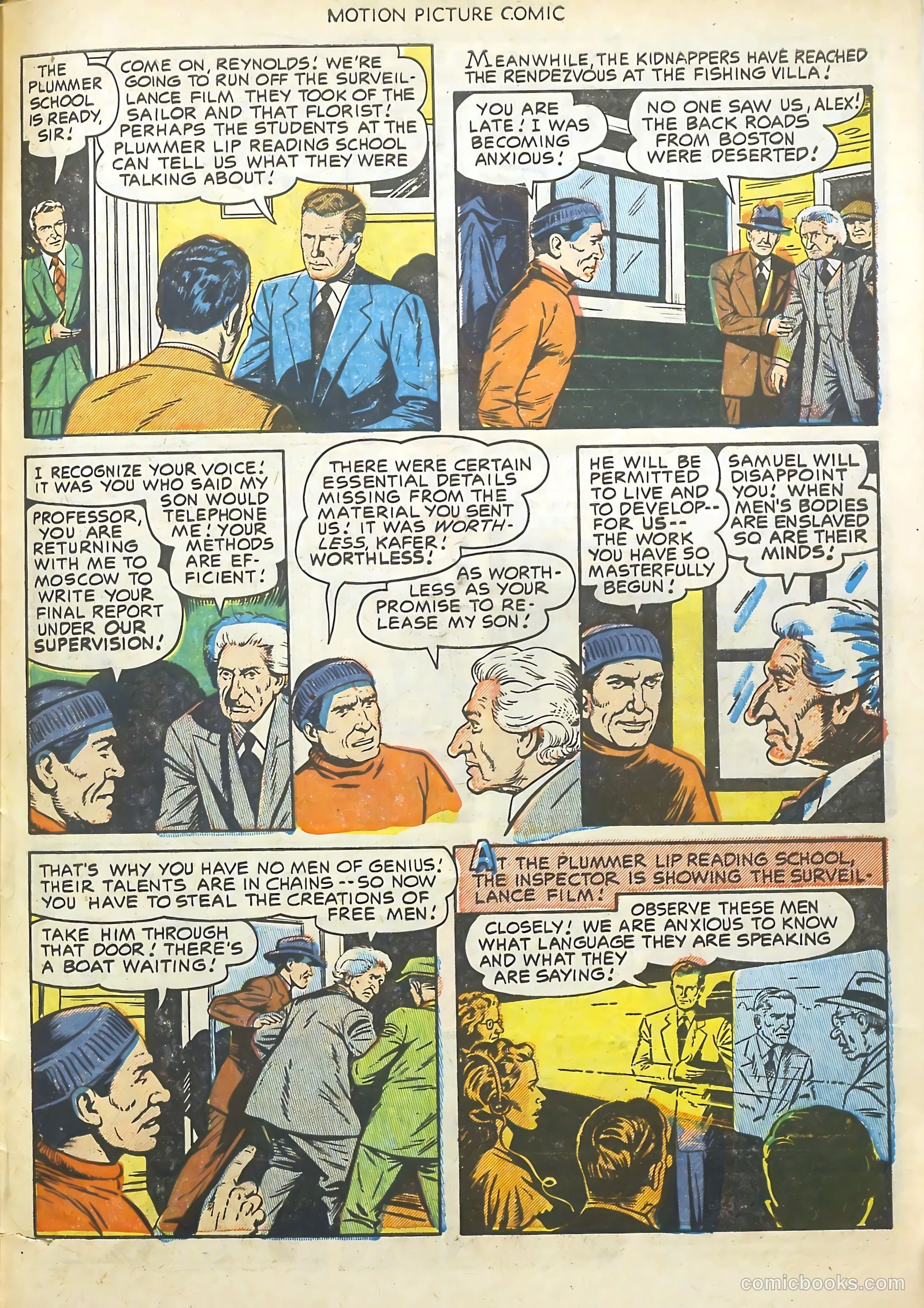 Motion Picture Comics #113 (1952) — page 31 of 36