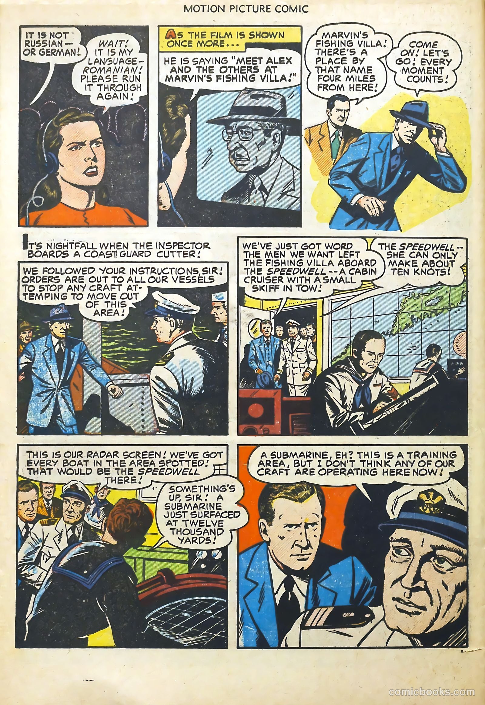 Motion Picture Comics #113 (1952) — page 32 of 36