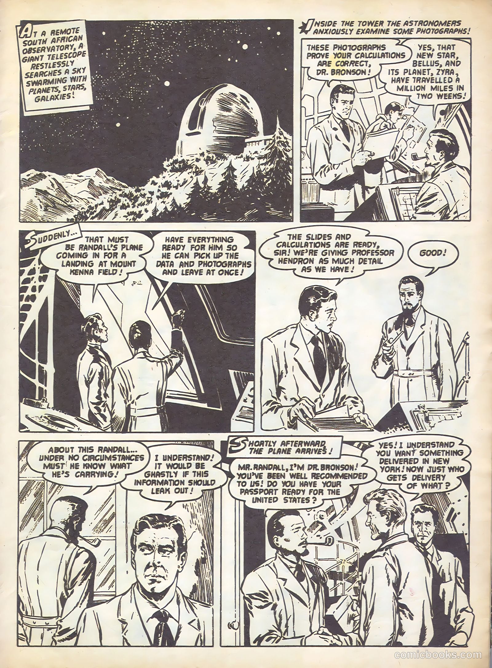 Motion Picture Comics #60 (1952) — page 3 of 32
