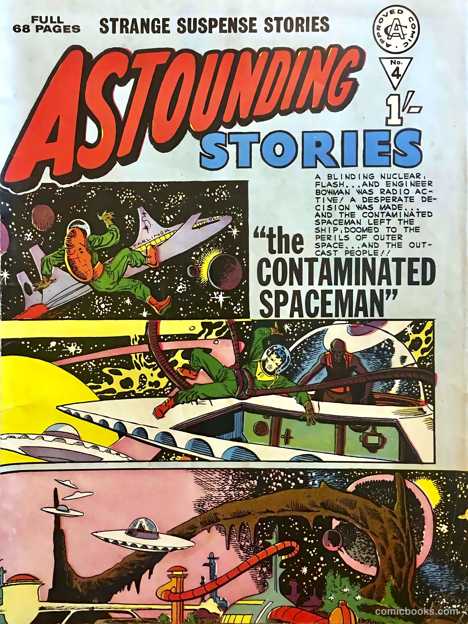 Astounding Stories #4 cover