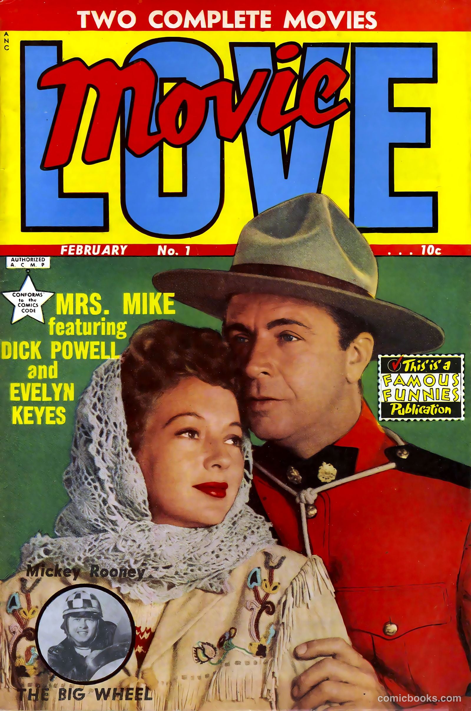 Movie Love #1 cover