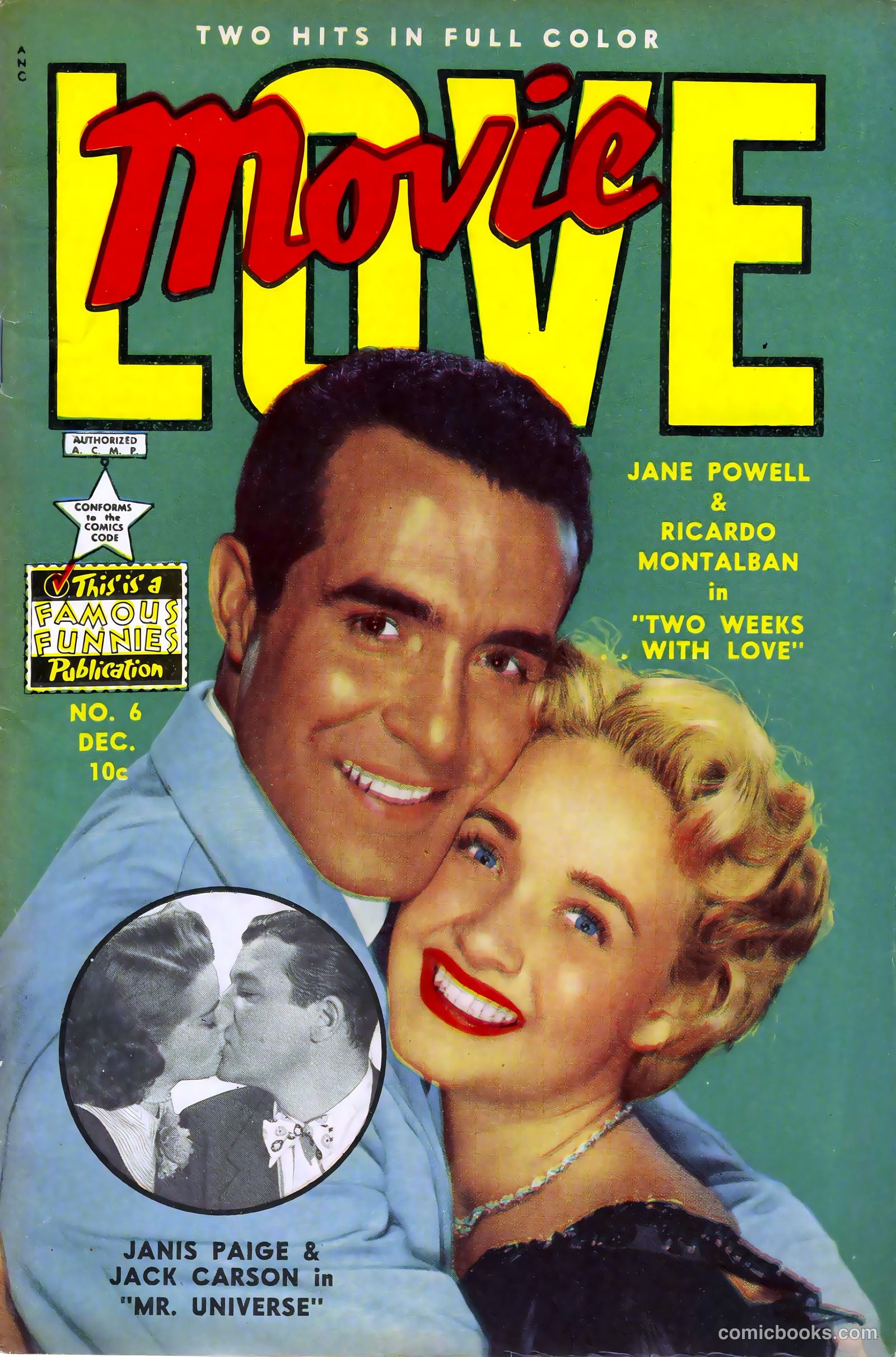 Movie Love #6 cover