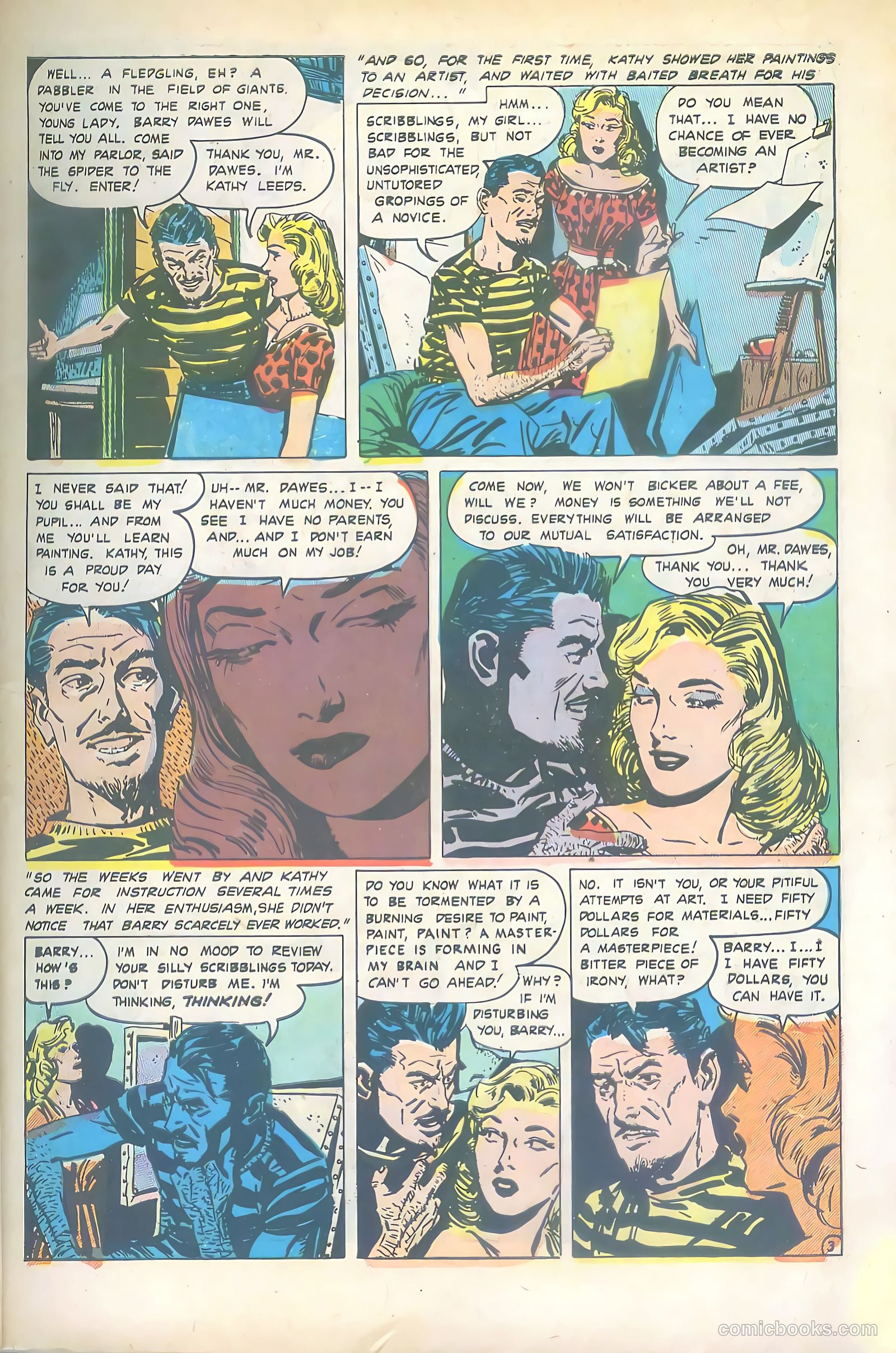 Mr. Anthony's Love Clinic #3 (1950, Hillman) — page 5 of 52